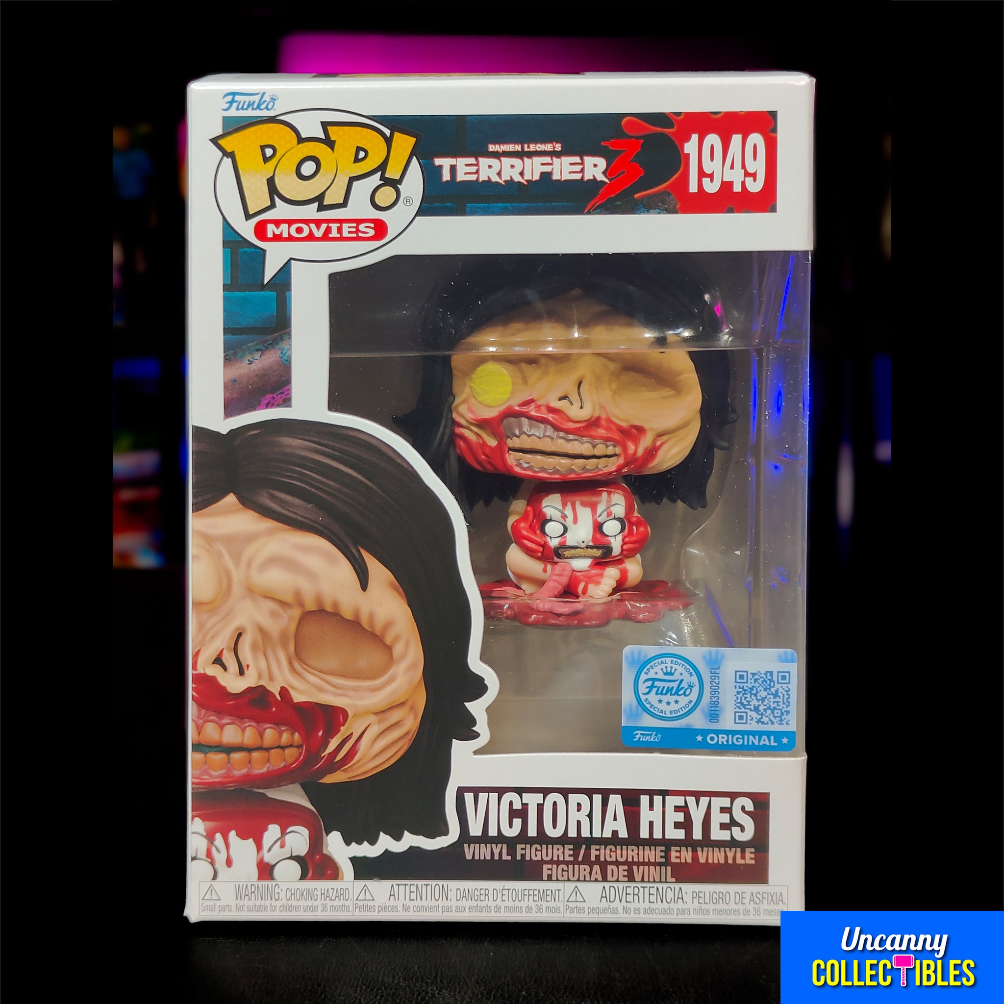 Funko POP Movies Terrifier 3 Victoria Heyes #1949 Exclusive Vinyl Figure – photo 2 of 7