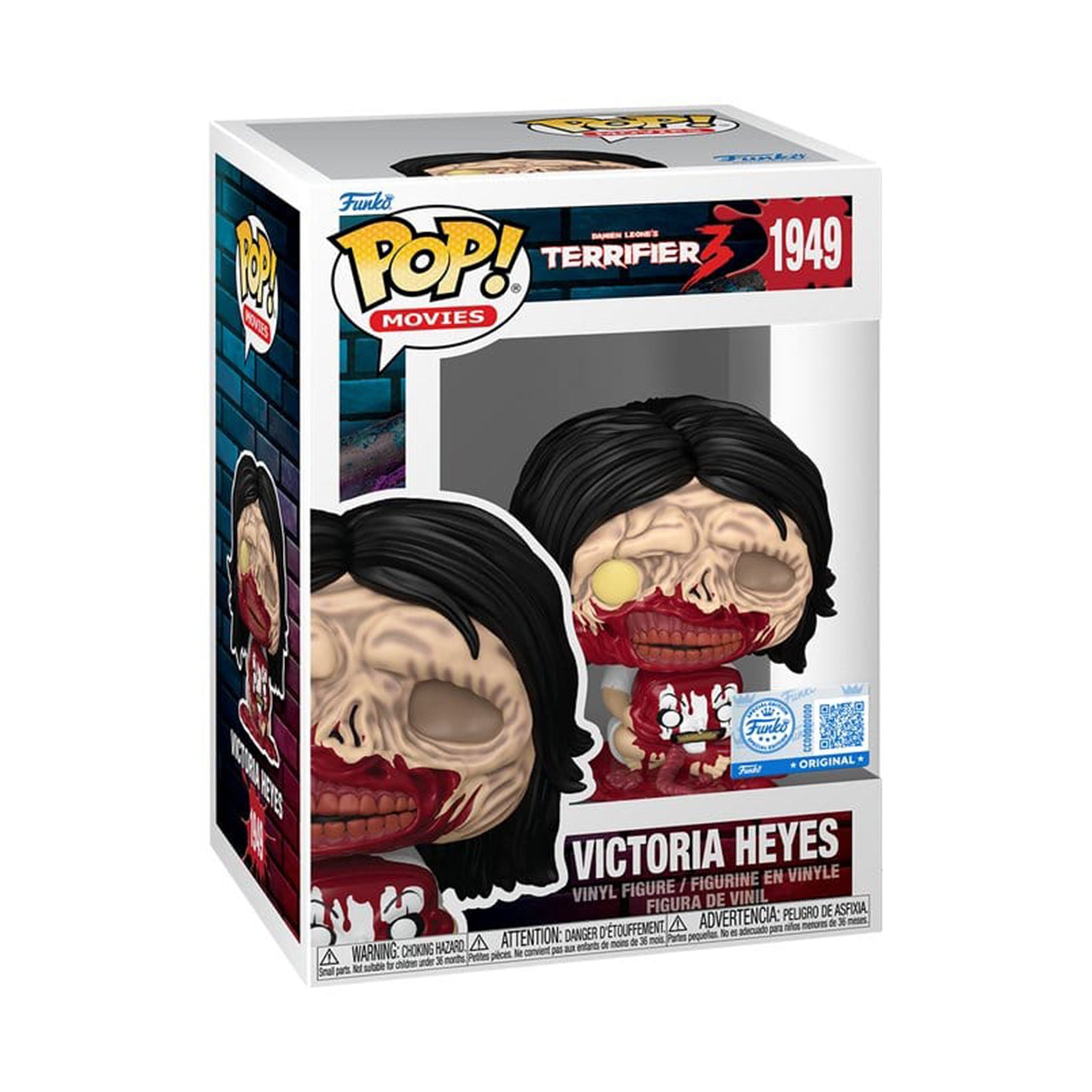Funko POP Movies Terrifier 3 Victoria Heyes #1949 Exclusive Vinyl Figure