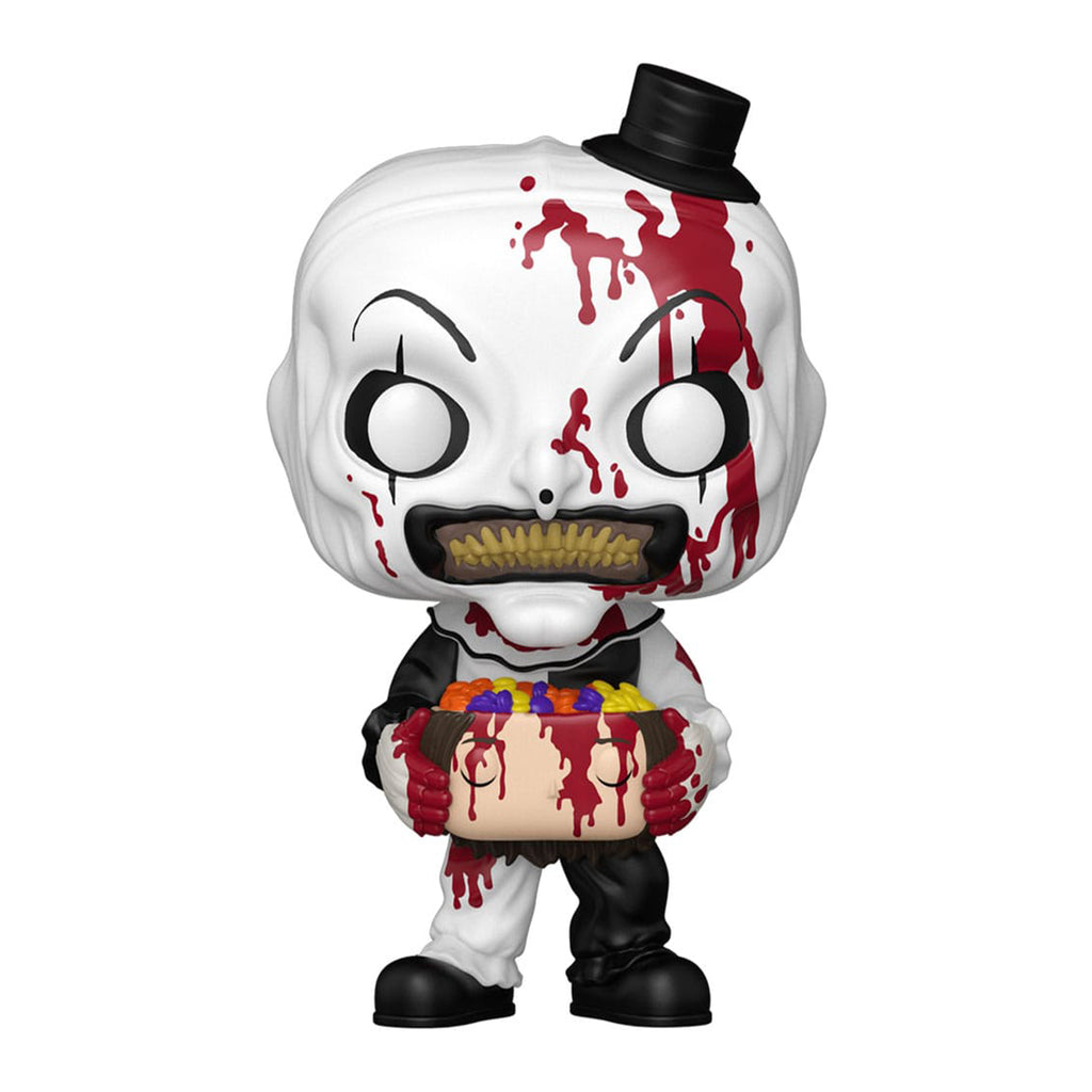Funko POP Movies Terrifier Art The Clown #1796 Vinyl Figure 2025 – Terrifier, Funko, 9.5 cm, 2025, brand new collector item, Uncanny Collectibles Dublin Ireland