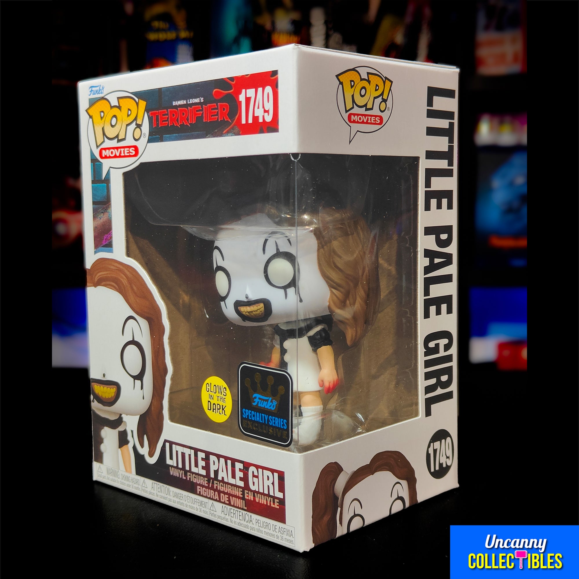 Funko POP Movies Terrifier Little Pale Girl #1749 Vinyl Figure 2025