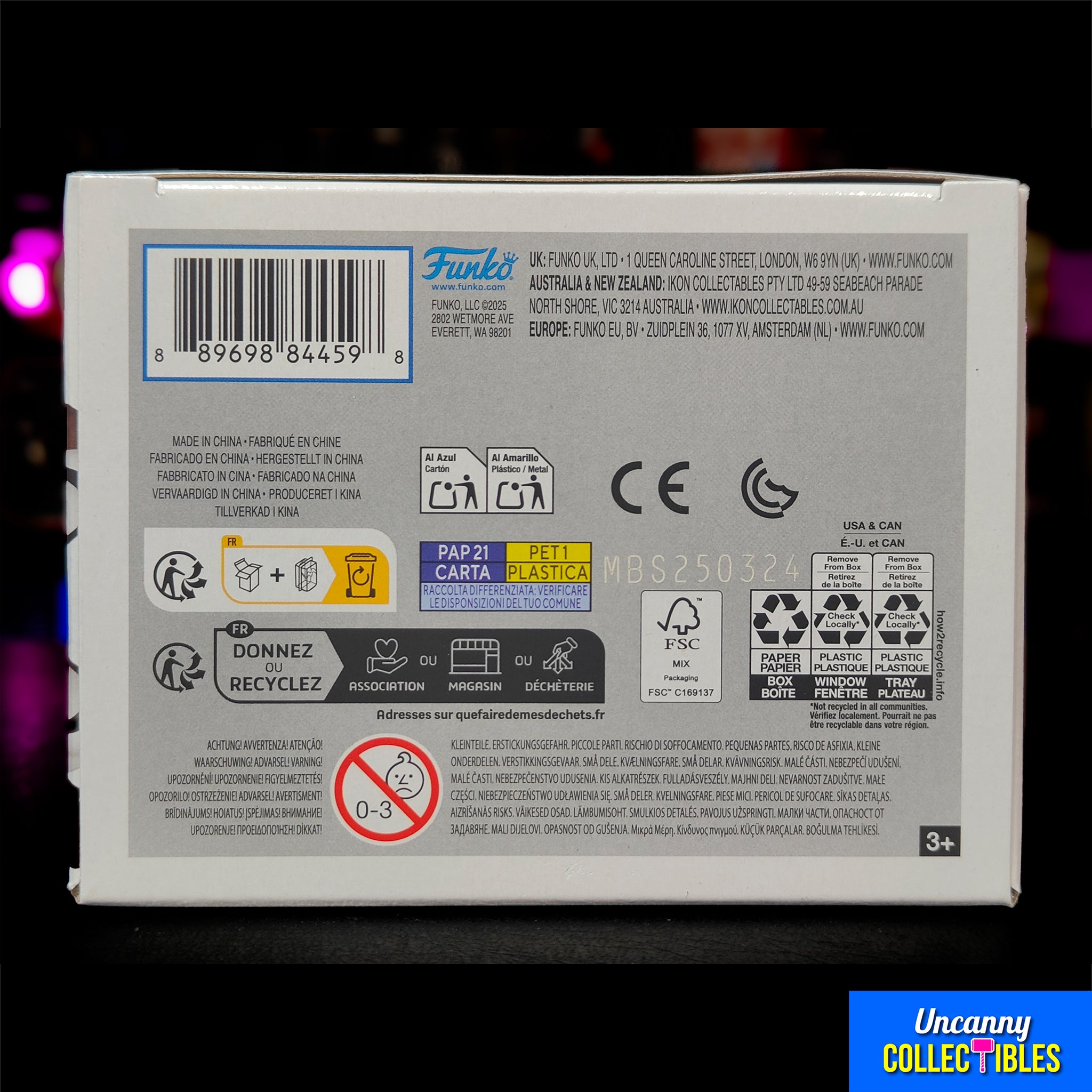 Funko POP Movies Terrifier Little Pale Girl #1749 Vinyl Figure 2025 – Terrifier, Funko, 9.5 cm, 2025, brand new collector item, Uncanny Collectibles Dublin Ireland