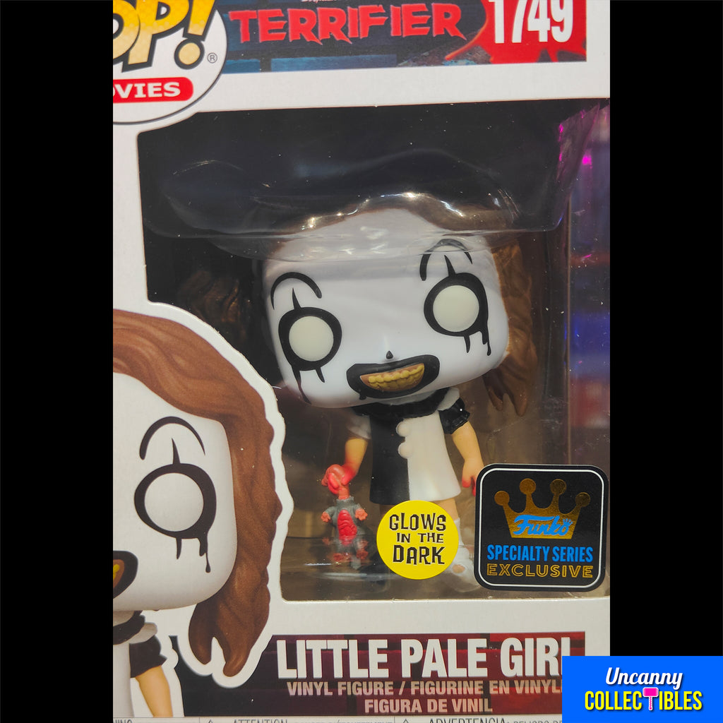 Funko POP Movies Terrifier Little Pale Girl #1749 Vinyl Figure 2025 – Terrifier, Funko, 9.5 cm, 2025, brand new collector item, Uncanny Collectibles Dublin Ireland