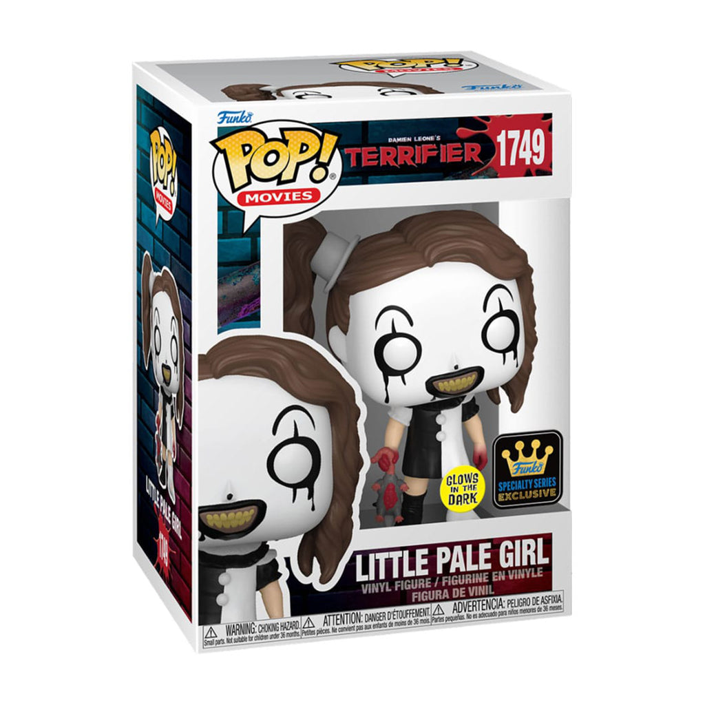 Funko POP Movies Terrifier Little Pale Girl #1749 Vinyl Figure 2025 – Terrifier, Funko, 9.5 cm, 2025, brand new collector item, Uncanny Collectibles Dublin Ireland