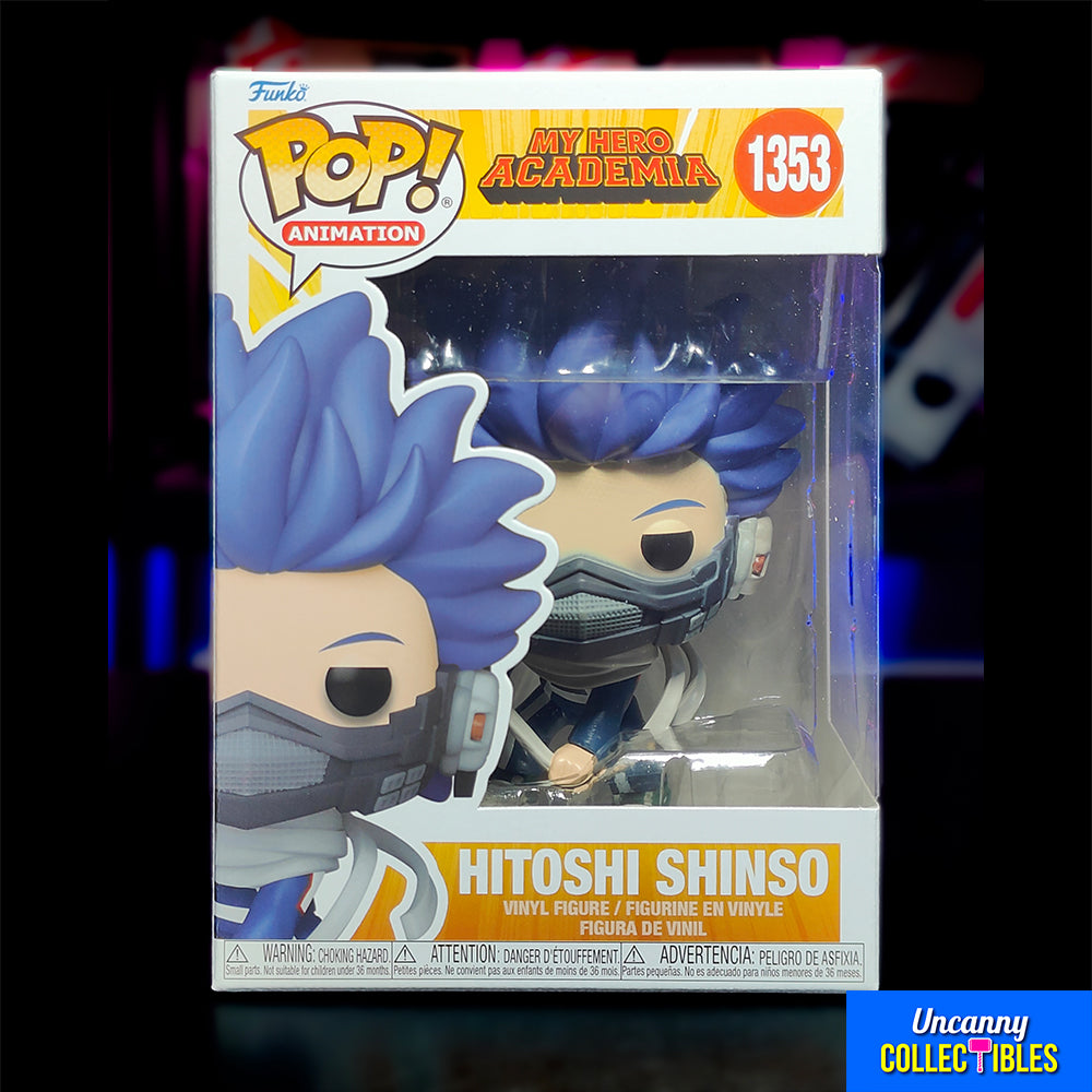 Funko POP Animation My Hero Academia Hitoshi #1353 Vinyl Figure – Anime & Manga, Funko, 9.5 cm, 2023, brand new collector item, Uncanny Collectibles Dublin Ireland