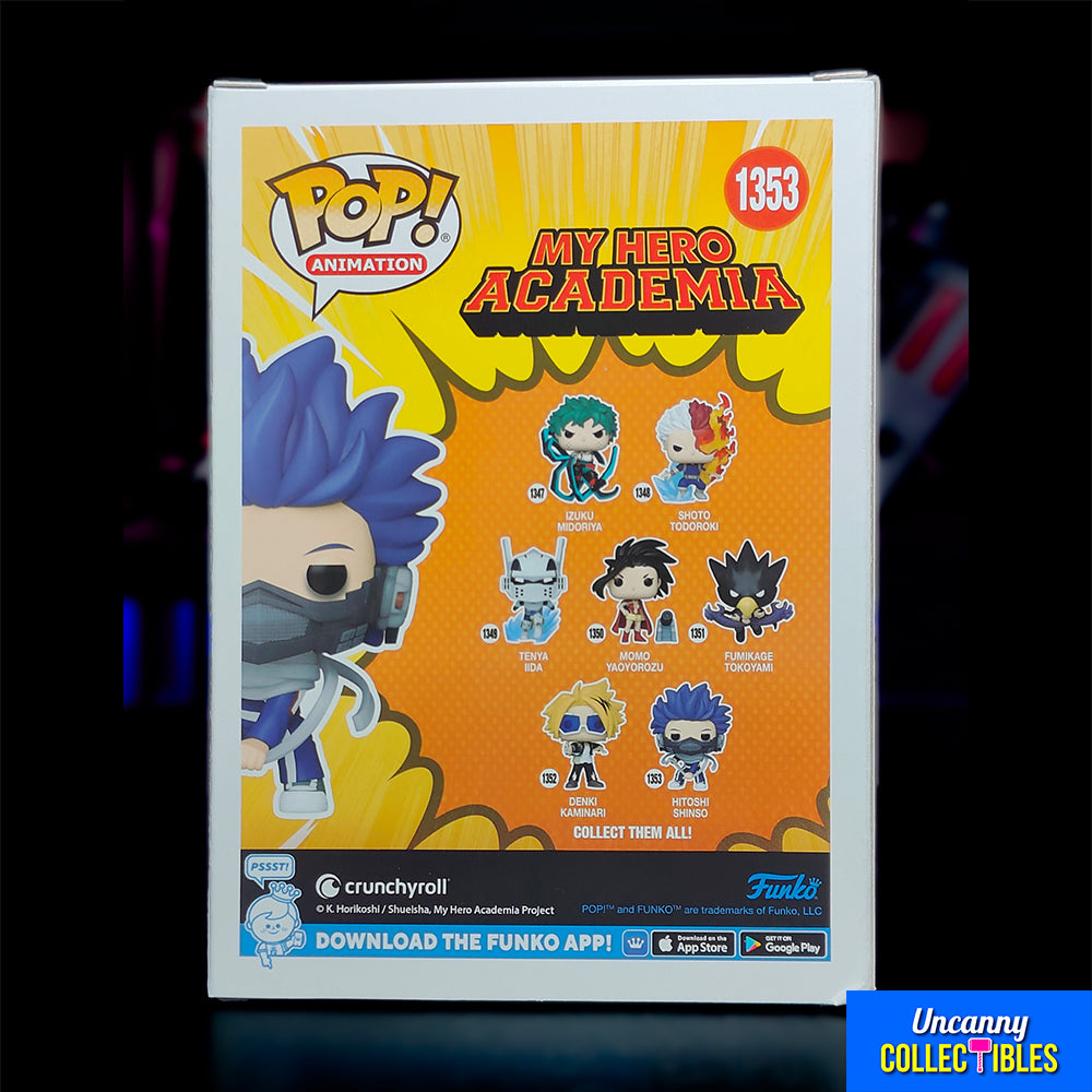 Funko POP Animation My Hero Academia Hitoshi #1353 Vinyl Figure – Anime & Manga, Funko, 9.5 cm, 2023, brand new collector item, Uncanny Collectibles Dublin Ireland