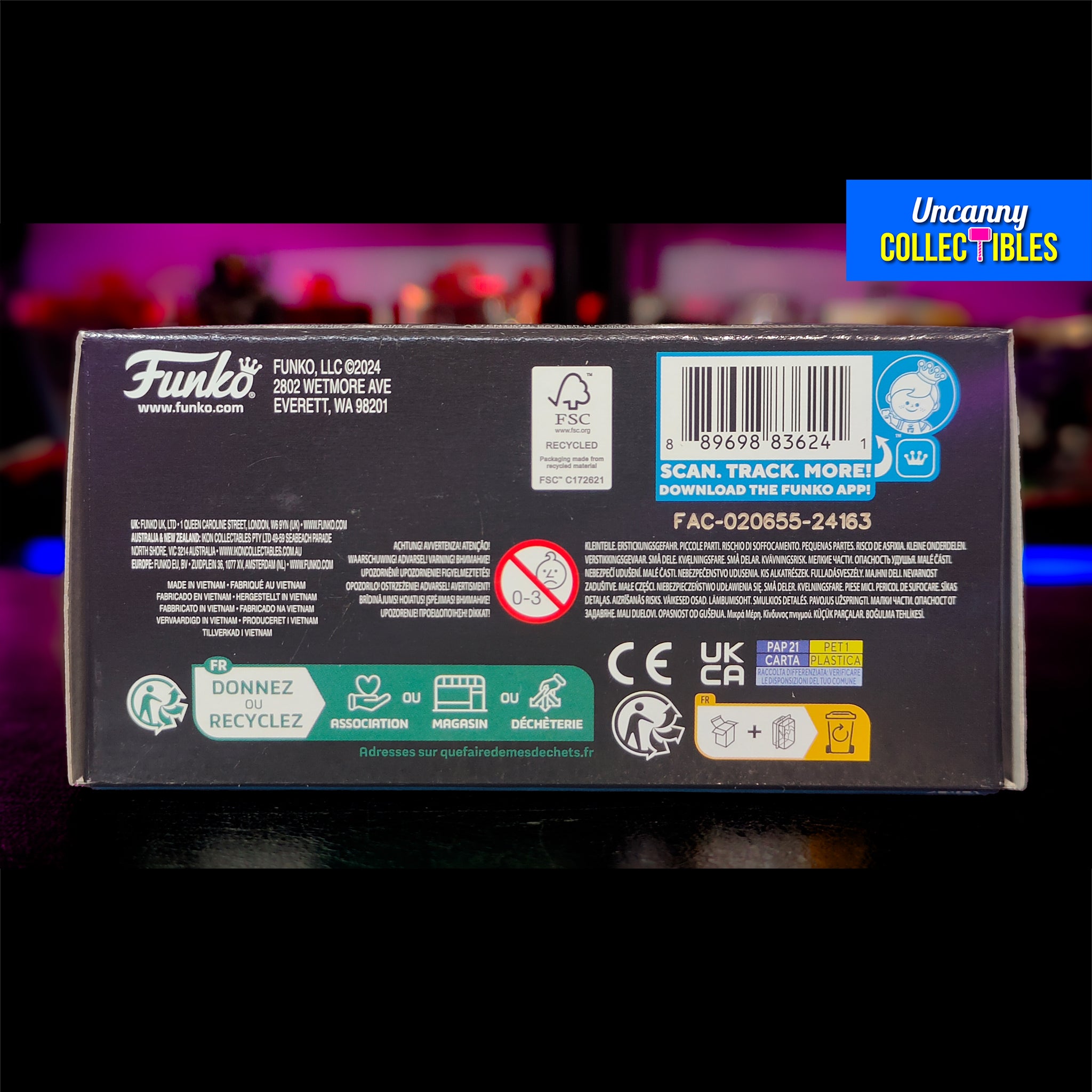 Funko POP Nightmare before Christmas Jack Skellington With Snowmobile Bitty POP Ride 2.5cm – Nightmare Before Christmas, Funko, 2.5 cm, 2024, brand new collector item, Uncanny Collectibles Dublin Ireland