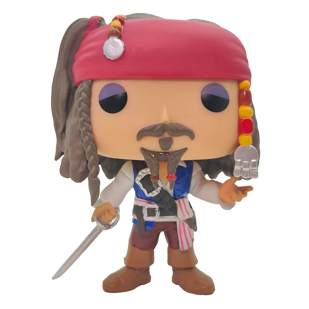 Funko POP Pirates Of The Caribbean Captain Jack Sparrow #172 Vinyl Figure 2016 – Movie Icons & Heroes, Funko, 9.5 cm, 2016, pre-owned collector piece, Uncanny Collectibles Dublin Ireland