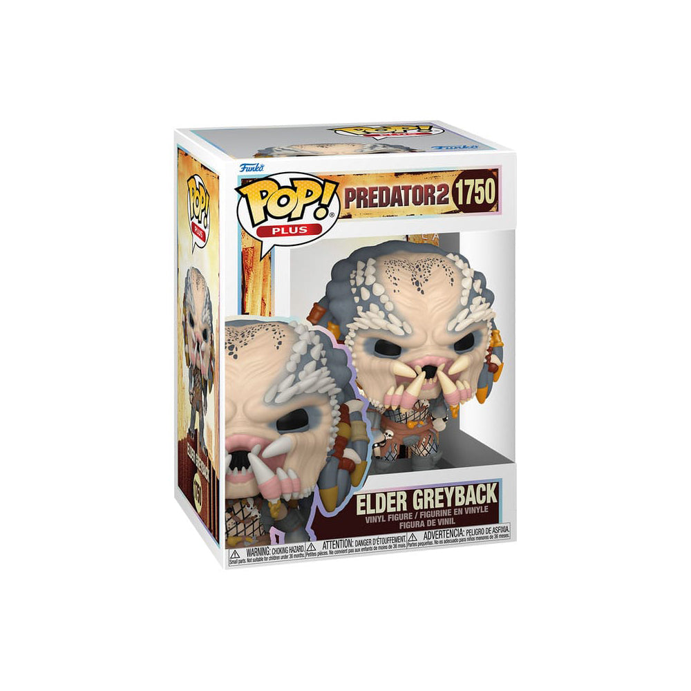 Funko POP Plus Predator 2 Elder Greyback #1750 Vinyl Figure – Predator, Funko, 9.5 cm, 2024, brand new collector item, Uncanny Collectibles Dublin Ireland