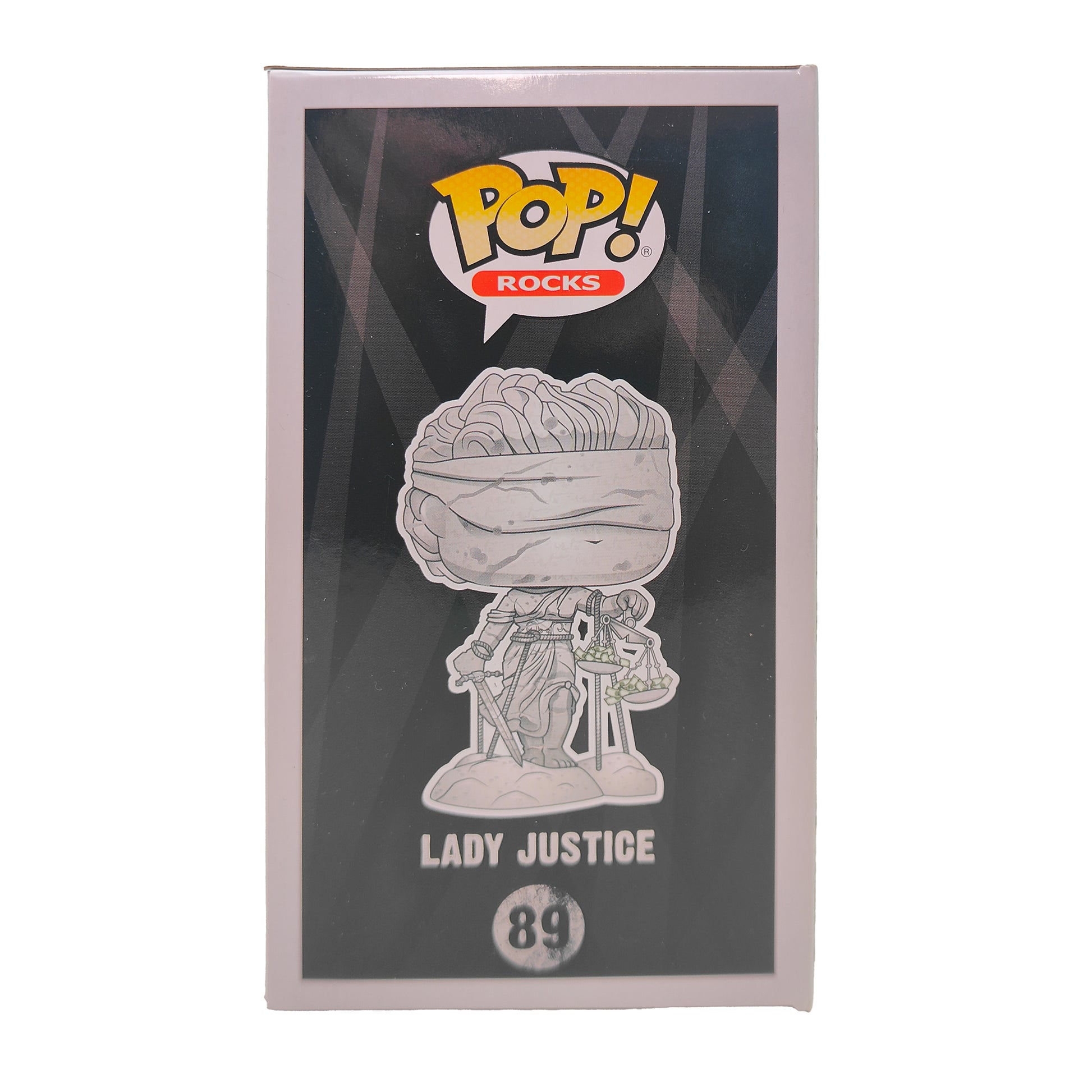 Funko POP Rocks Metallica Lady Justice #89 Vinyl Figure 2018