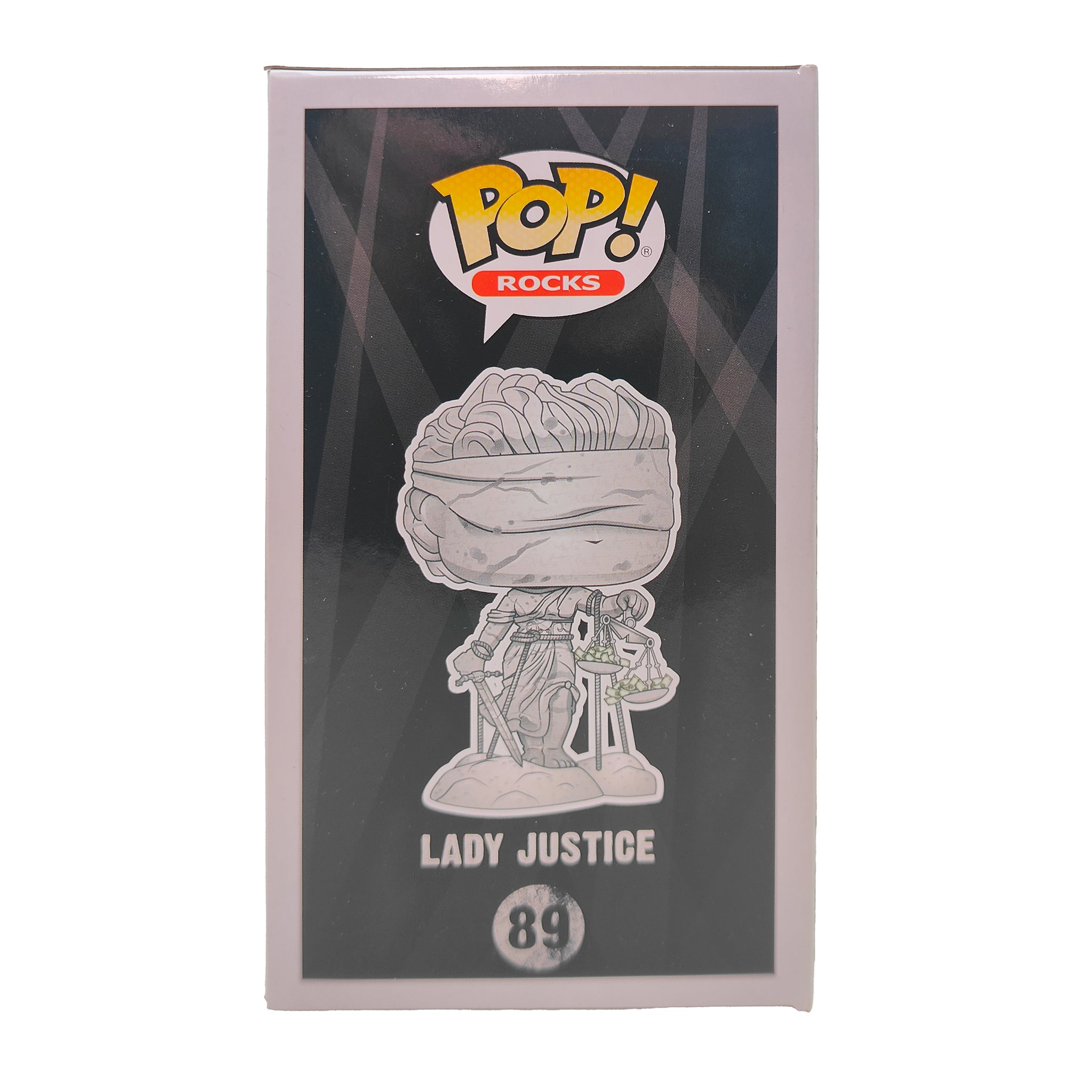 Funko POP Rocks Metallica Lady Justice #89 Vinyl Figure 2018 – Music, Funko, 9.5 cm, 2018, pre-owned collector piece, Uncanny Collectibles Dublin Ireland