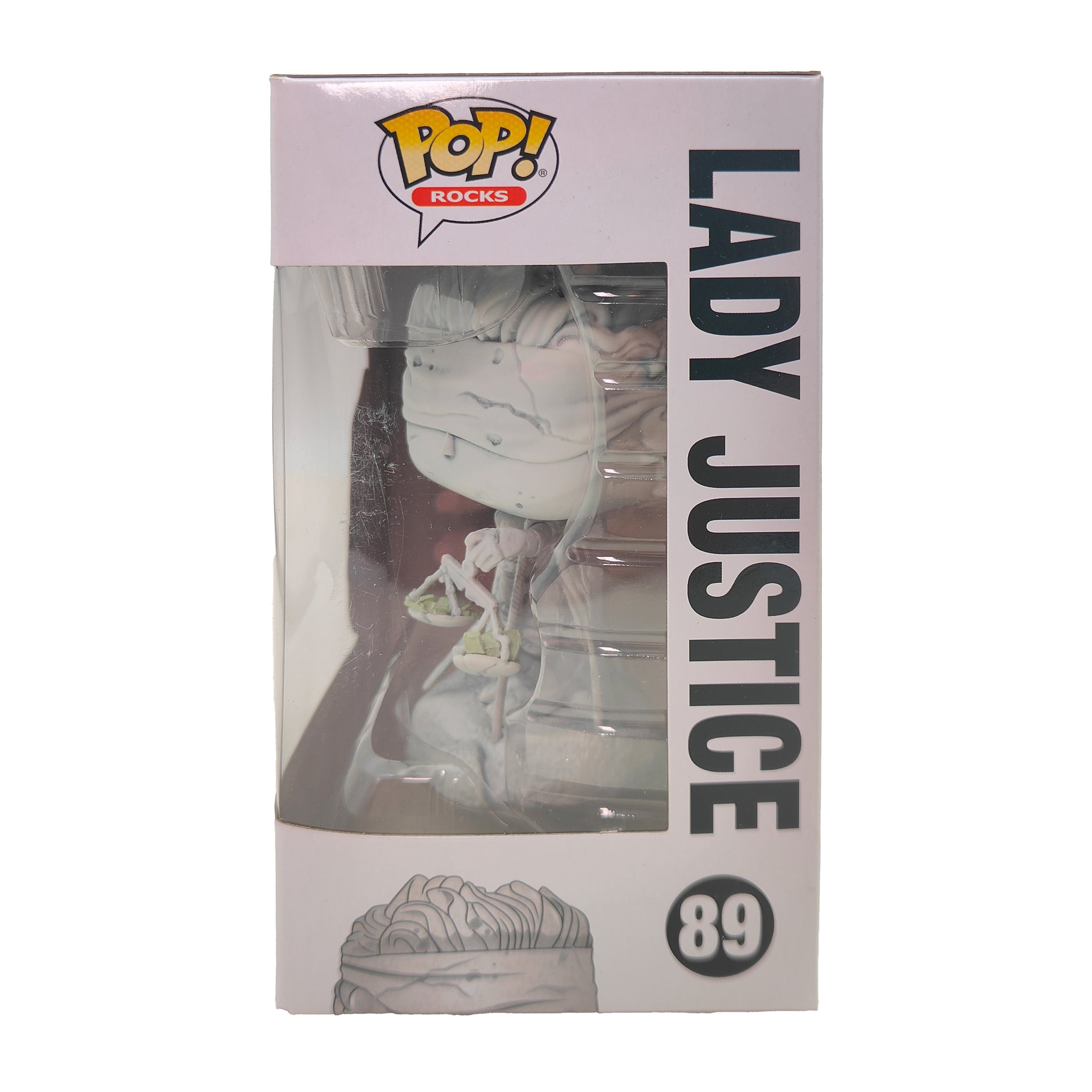 Funko POP Rocks Metallica Lady Justice #89 Vinyl Figure 2018 – Music, Funko, 9.5 cm, 2018, pre-owned collector piece, Uncanny Collectibles Dublin Ireland
