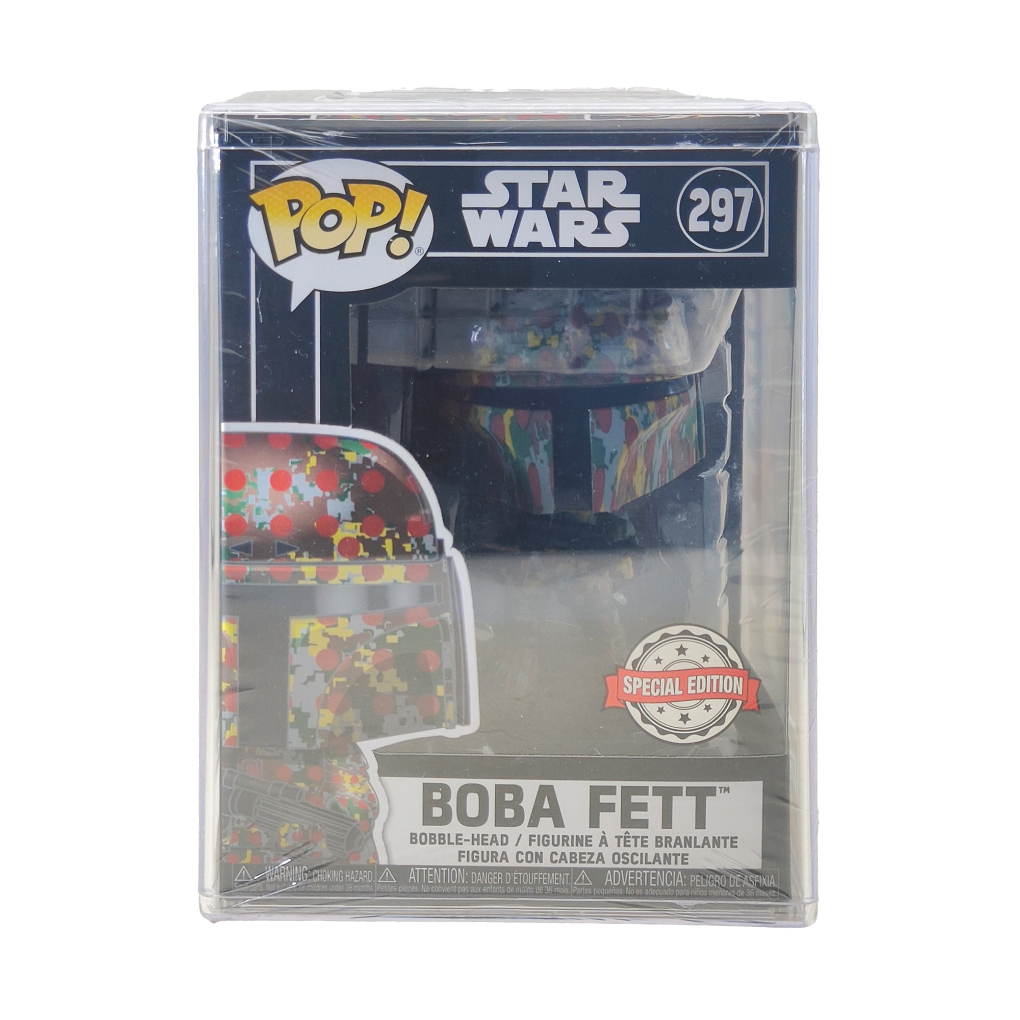 Funko POP Star Wars Art Series Boba Fett #297 Special Edition Vinyl Figure 2019
