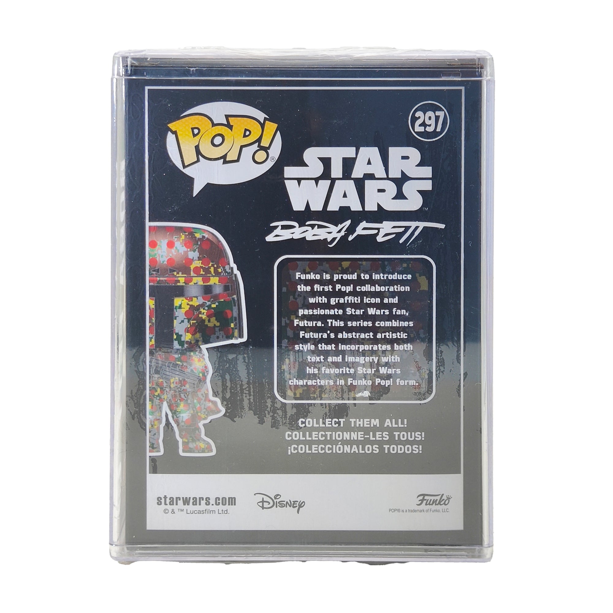 Funko POP Star Wars Art Series Boba Fett #297 Special Edition Vinyl Figure 2019