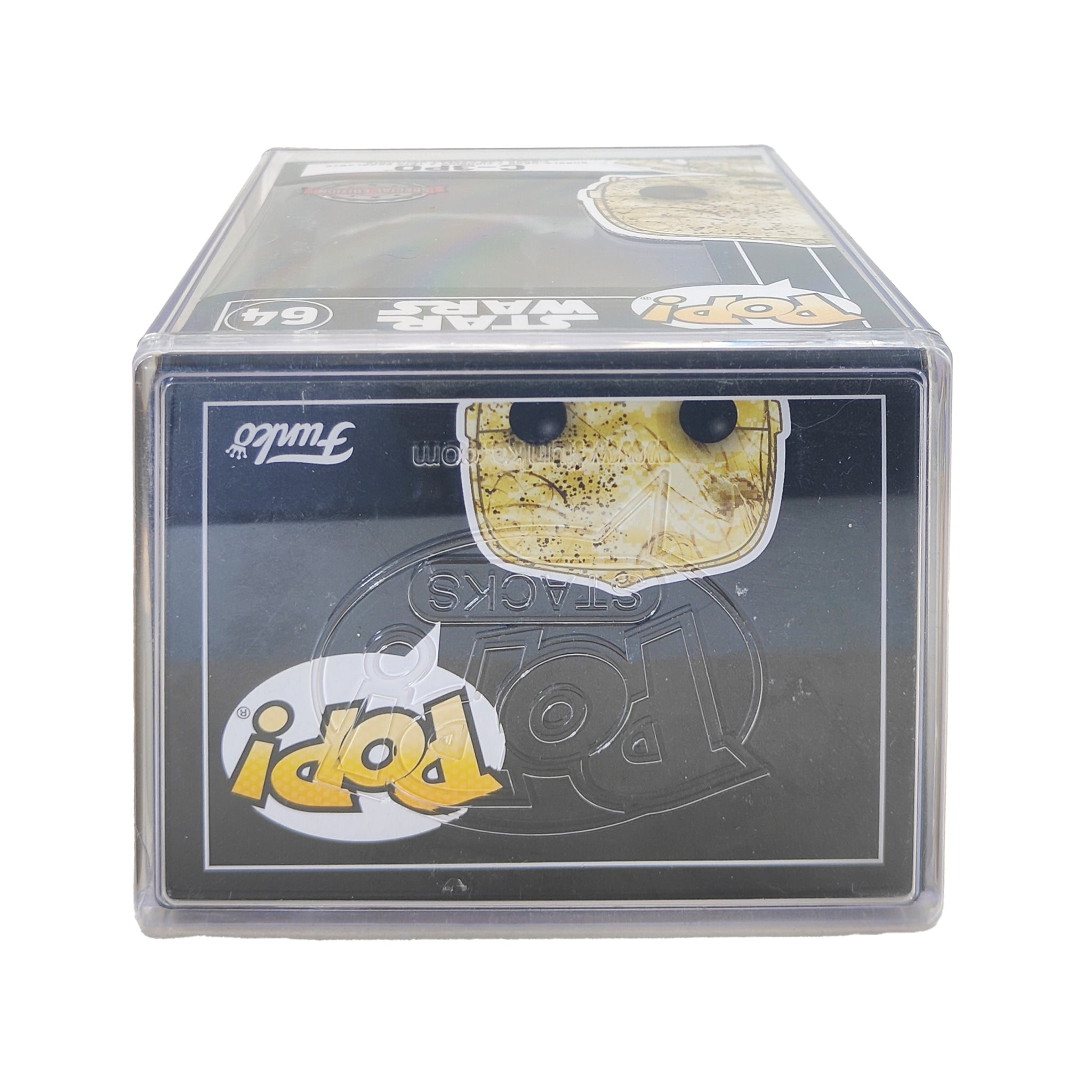 Funko POP Star Wars Art Series C-3PO #64 Vinyl Figure 2019 – Buffy the Vampire Slayer, Funko, 9.5 cm, 2019, pre-owned collector piece, Uncanny Collectibles Dublin Ireland