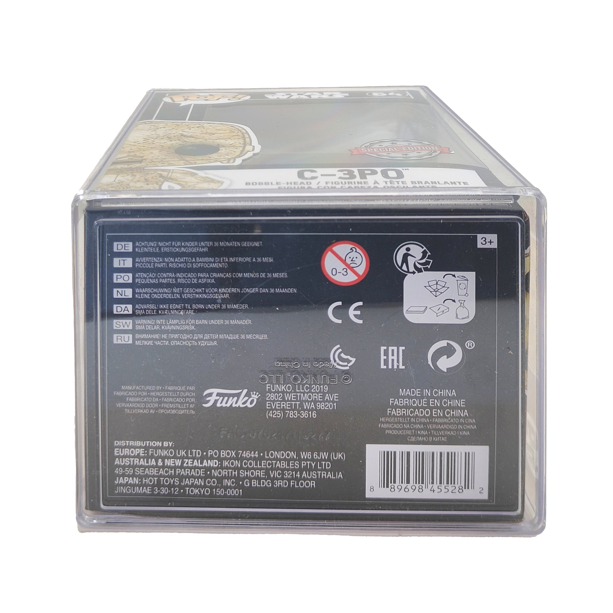 Funko POP Star Wars Art Series C-3PO #64 Vinyl Figure 2019 – Buffy the Vampire Slayer, Funko, 9.5 cm, 2019, pre-owned collector piece, Uncanny Collectibles Dublin Ireland