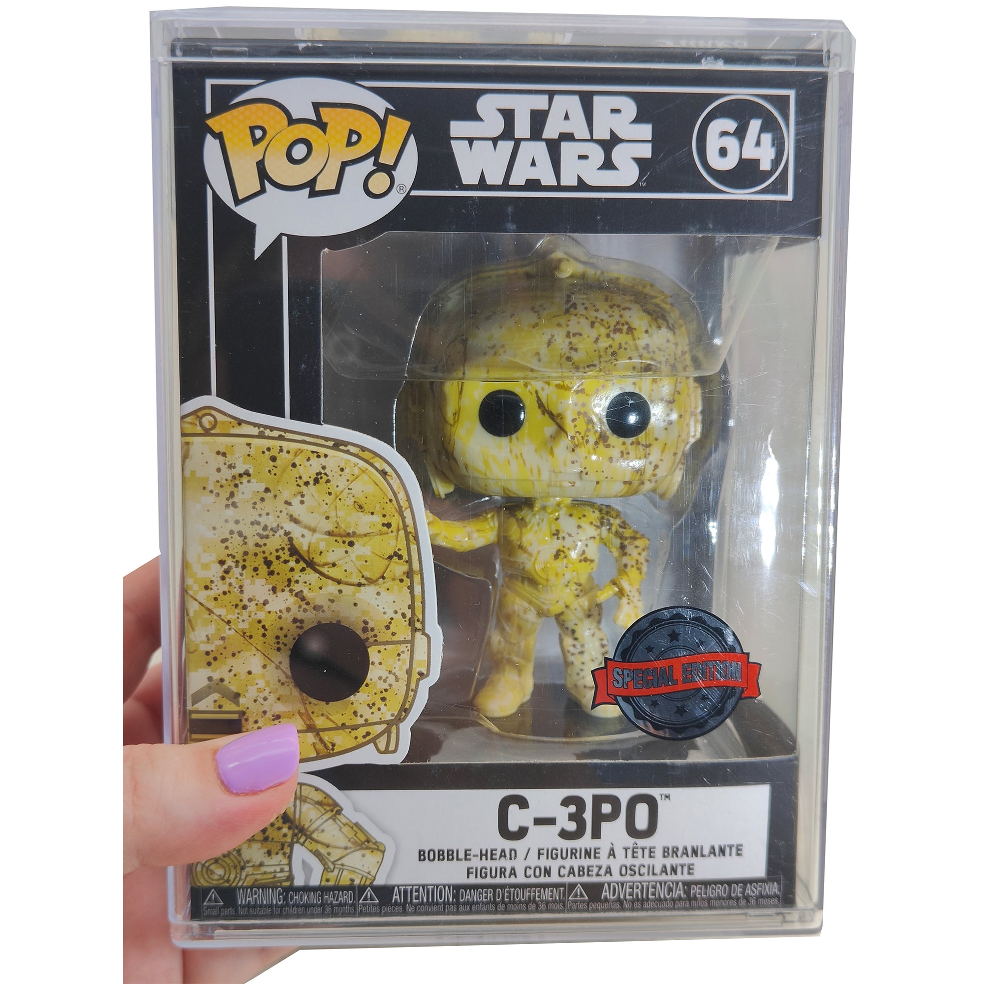 Funko POP Star Wars Art Series C-3PO #64 Vinyl Figure 2019