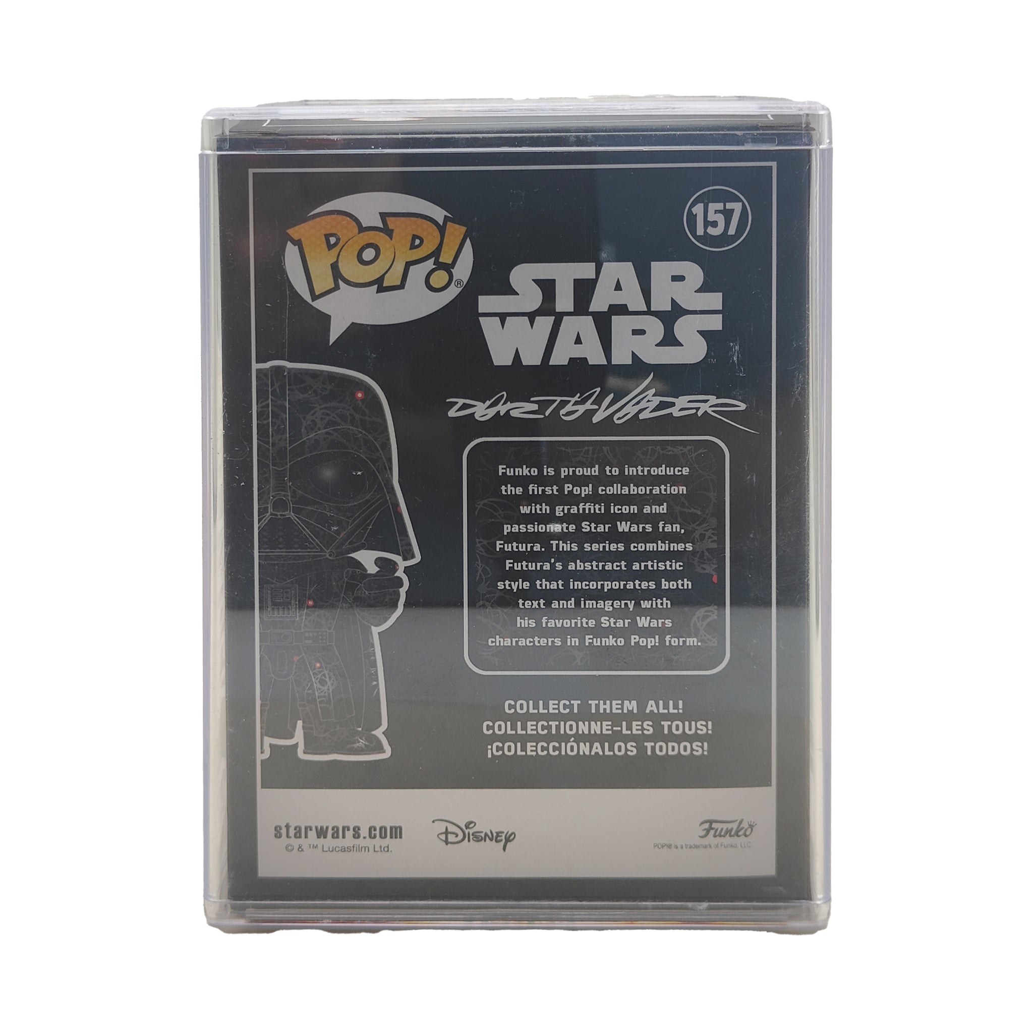 Funko POP Star Wars Art Series Darth Vader #157 Vinyl Figure 2019 – Buffy the Vampire Slayer, Funko, 9.5 cm, 2019, pre-owned collector piece, Uncanny Collectibles Dublin Ireland