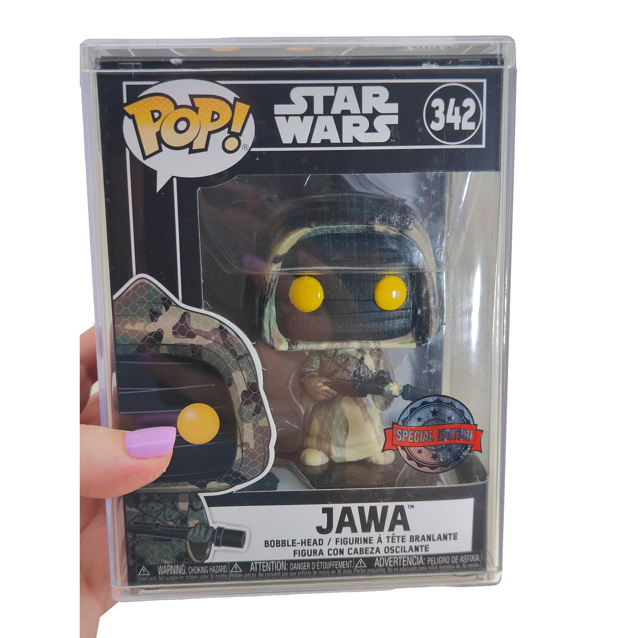 Funko POP Star Wars Art Series Jawa #342 Vinyl Figure 2019 – Buffy the Vampire Slayer, Funko, 9.5 cm, 2019, pre-owned collector piece, Uncanny Collectibles Dublin Ireland