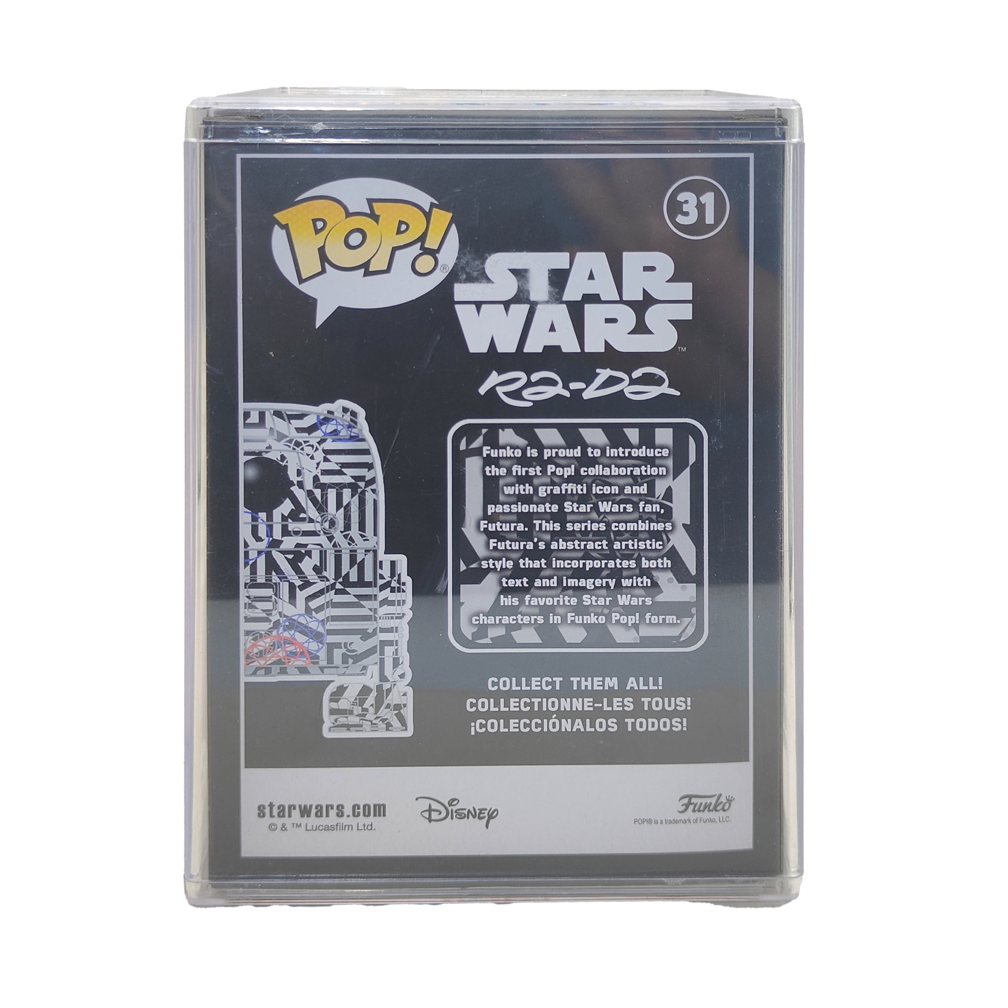 Funko POP Star Wars Art Series R2-D2 #31 Vinyl Figure 2019 – Star Wars, Funko, 9.5 cm, 2019, pre-owned collector piece, Uncanny Collectibles Dublin Ireland