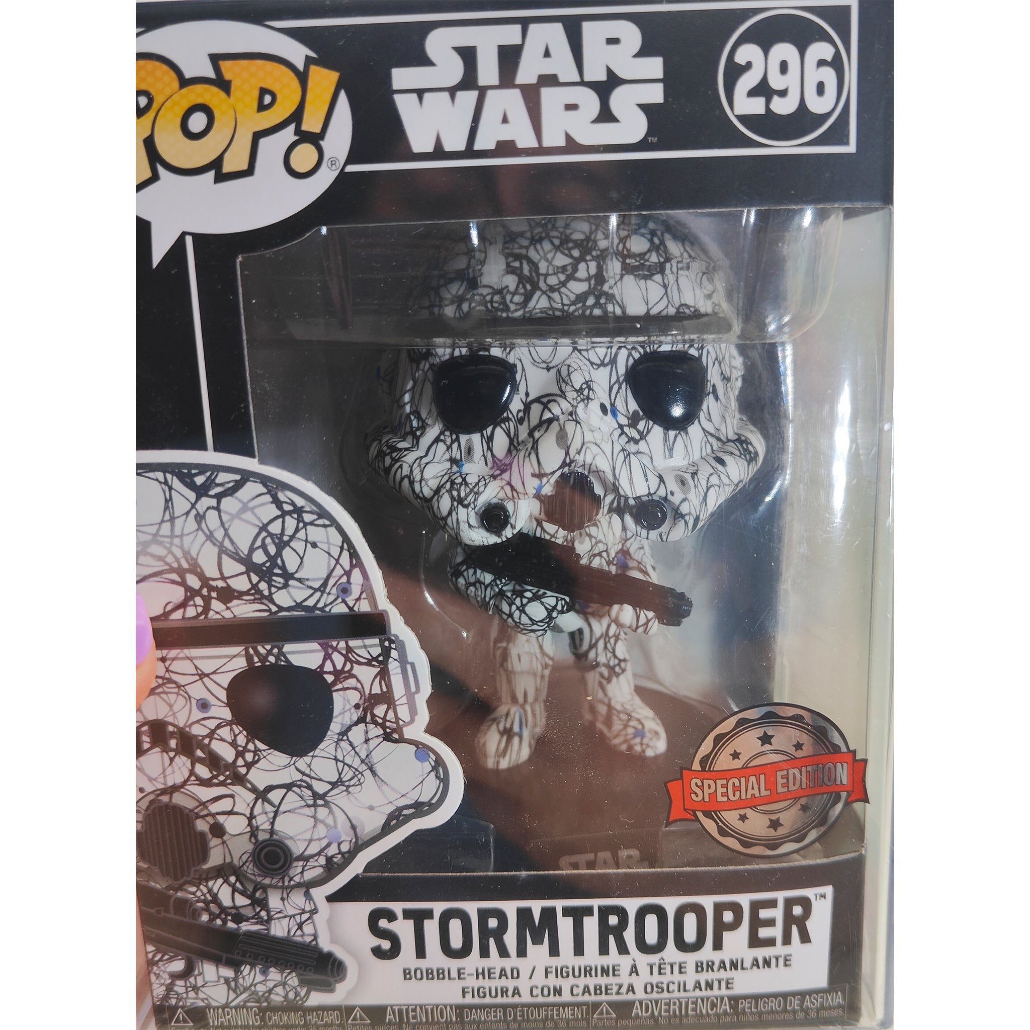 Funko POP Star Wars Art Series Stormtrooper #296 Vinyl Figure 2019 – Buffy the Vampire Slayer, Funko, 9.5 cm, 2019, brand new collector item, Uncanny Collectibles Dublin Ireland