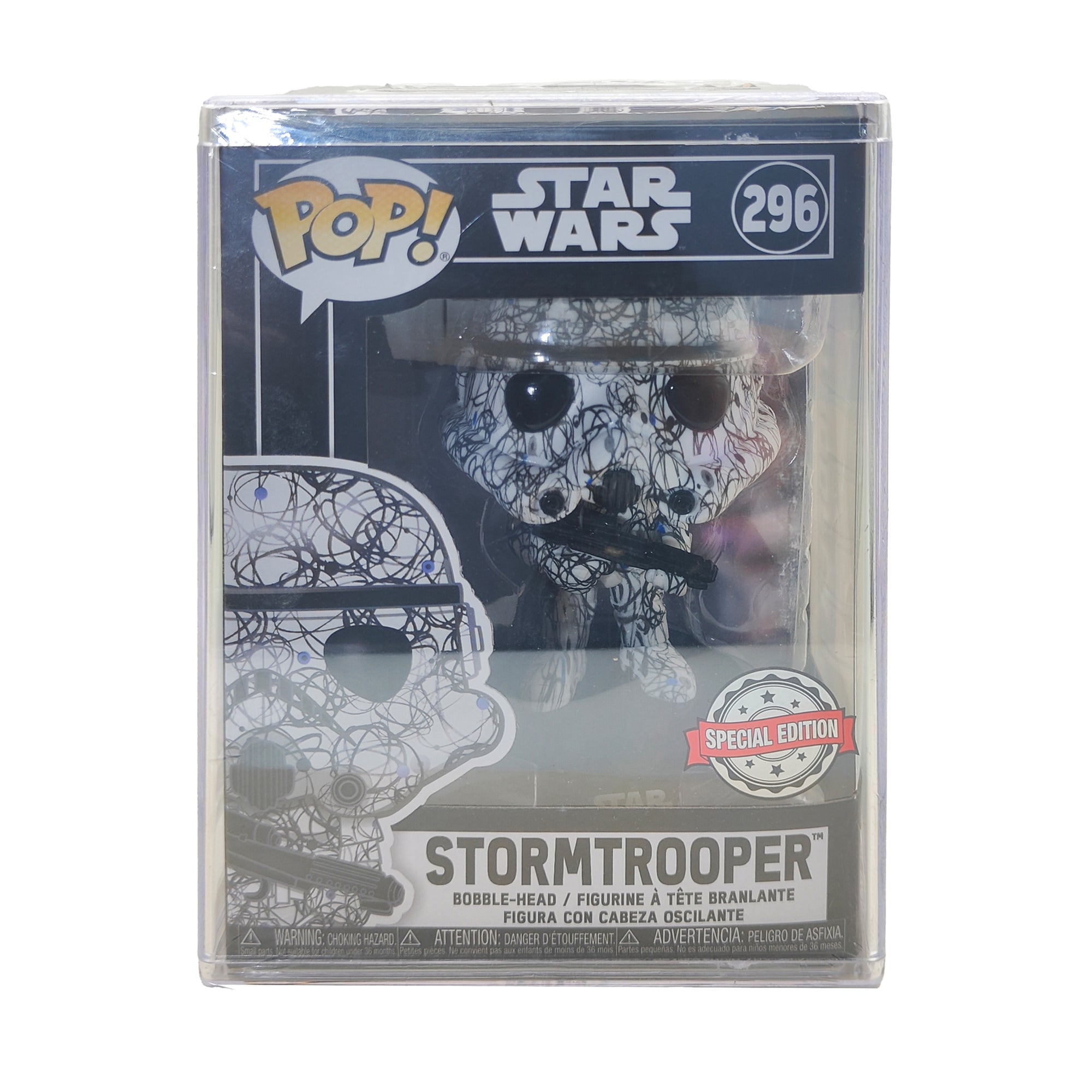 Funko POP Star Wars Art Series Stormtrooper #296 Vinyl Figure 2019