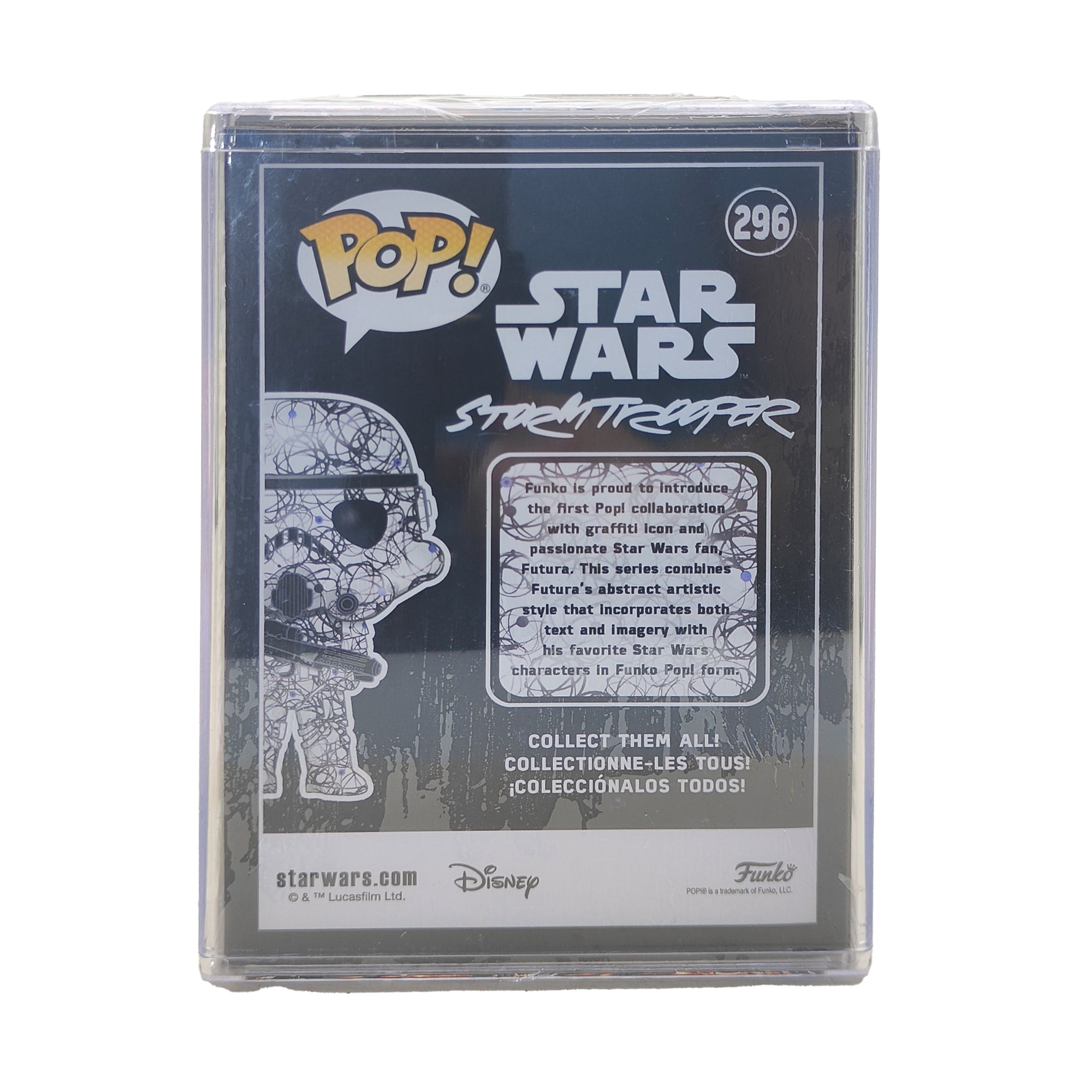 Funko POP Star Wars Art Series Stormtrooper #296 Vinyl Figure 2019