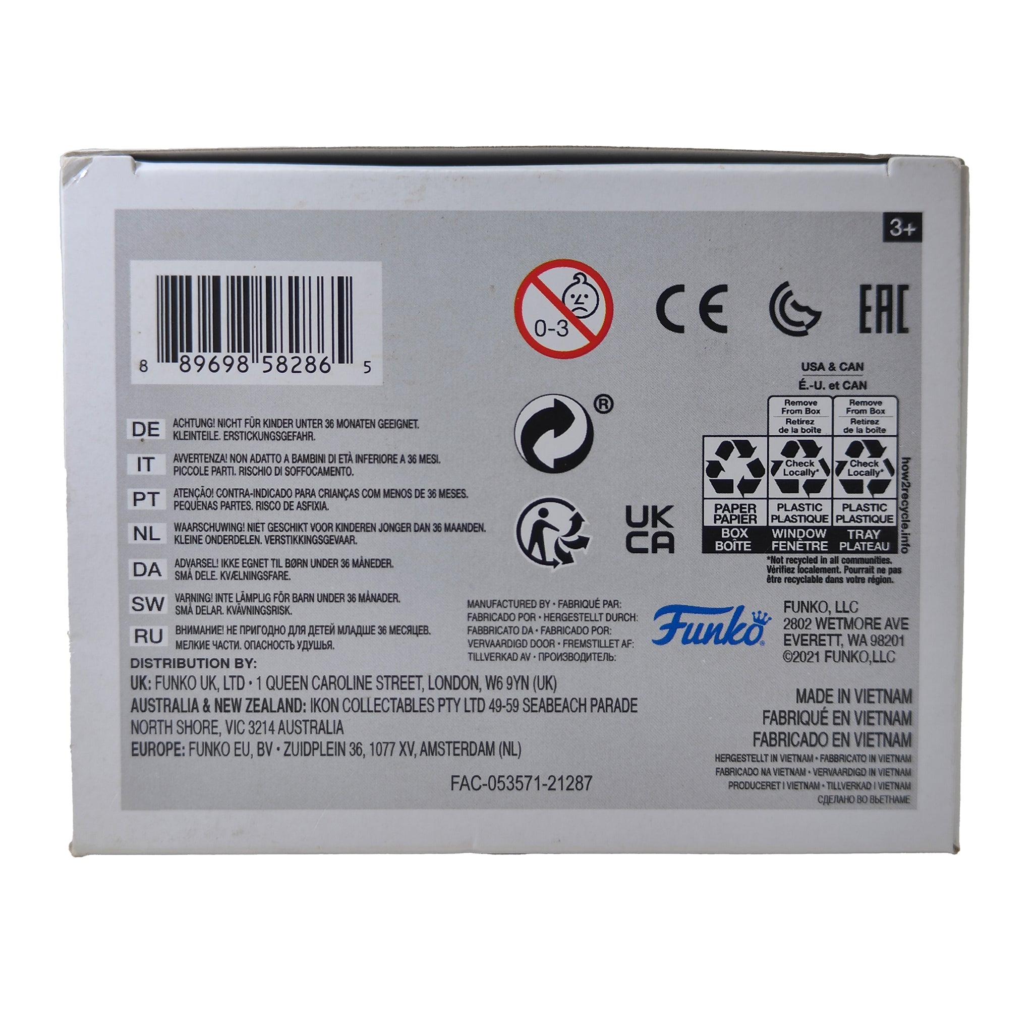 Funko POP Star Wars Dark Trooper With Grogu #488 GITD Vinyl Figure 2021 – Star Wars, Funko, 9.5 cm, 2021, pre-owned collector piece, Uncanny Collectibles Dublin Ireland