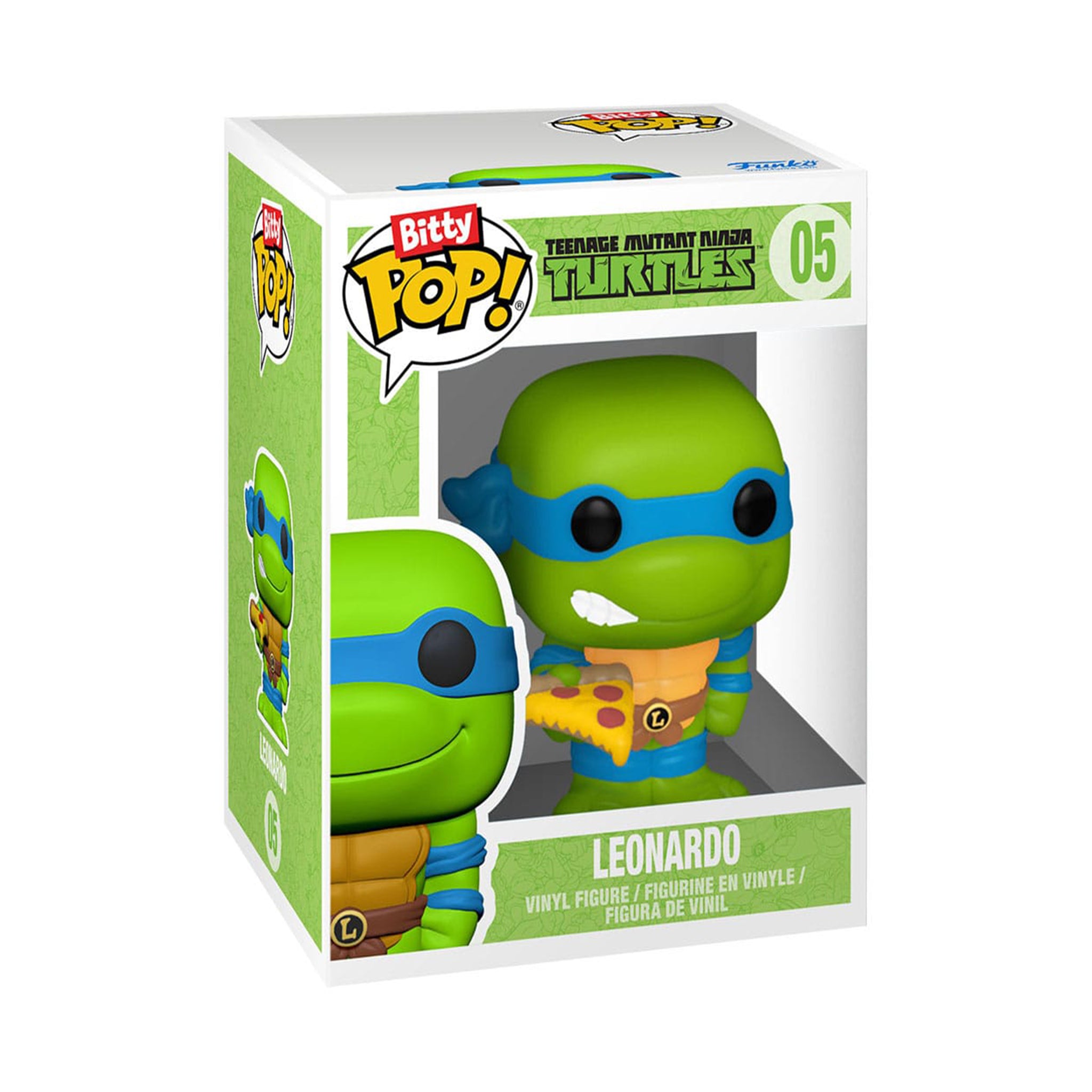 Funko POP Teenage Mutant Ninja Turtles Leonardo With Van Bitty POP Ride 2.5cm – Teenage Mutant Ninja Turtles, Funko, 2.5 cm, 2024, brand new collector item, Uncanny Collectibles Dublin Ireland