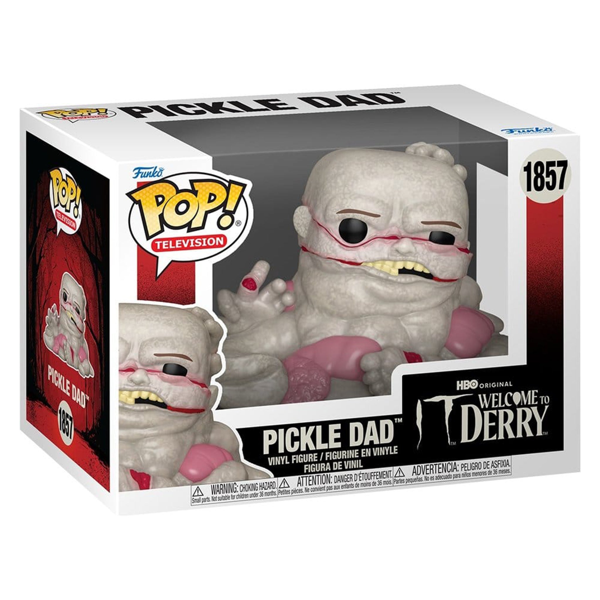 Funko POP Television IT Welcome To Derry Pickle Dad 1857 Vinyl Figure – IT, Funko, 9 cm, brand new collector item, Uncanny Collectibles Dublin Ireland