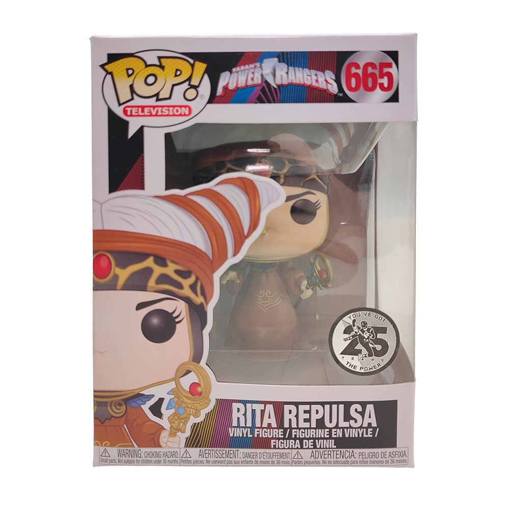 Funko POP Television Power Rangers Rita Repulsa #665 Vinyl Figure 2018 – Power Rangers, Funko, 9.5 cm, 2018, pre-owned collector piece, Uncanny Collectibles Dublin Ireland
