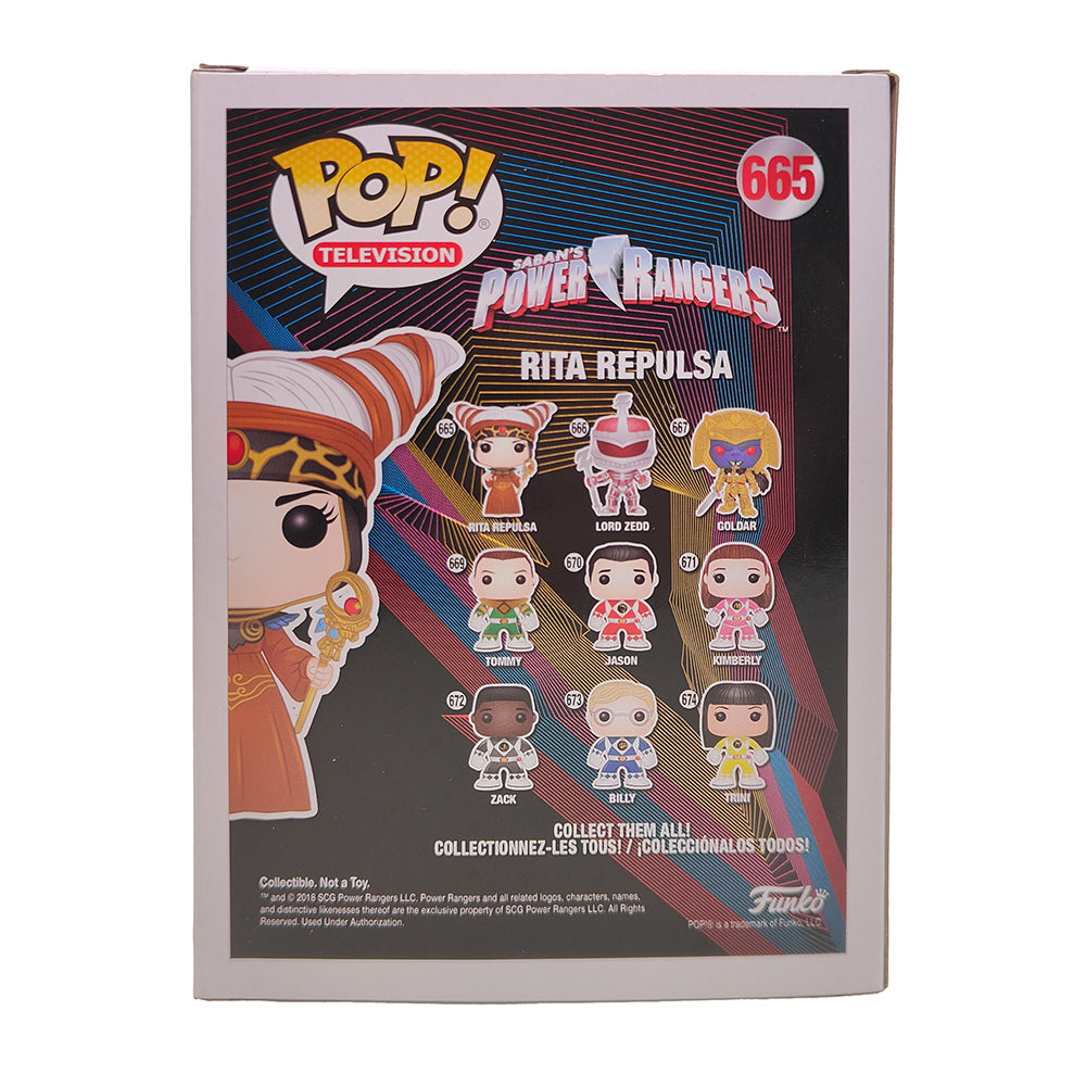 Funko POP Television Power Rangers Rita Repulsa #665 Vinyl Figure 2018 – Power Rangers, Funko, 9.5 cm, 2018, pre-owned collector piece, Uncanny Collectibles Dublin Ireland