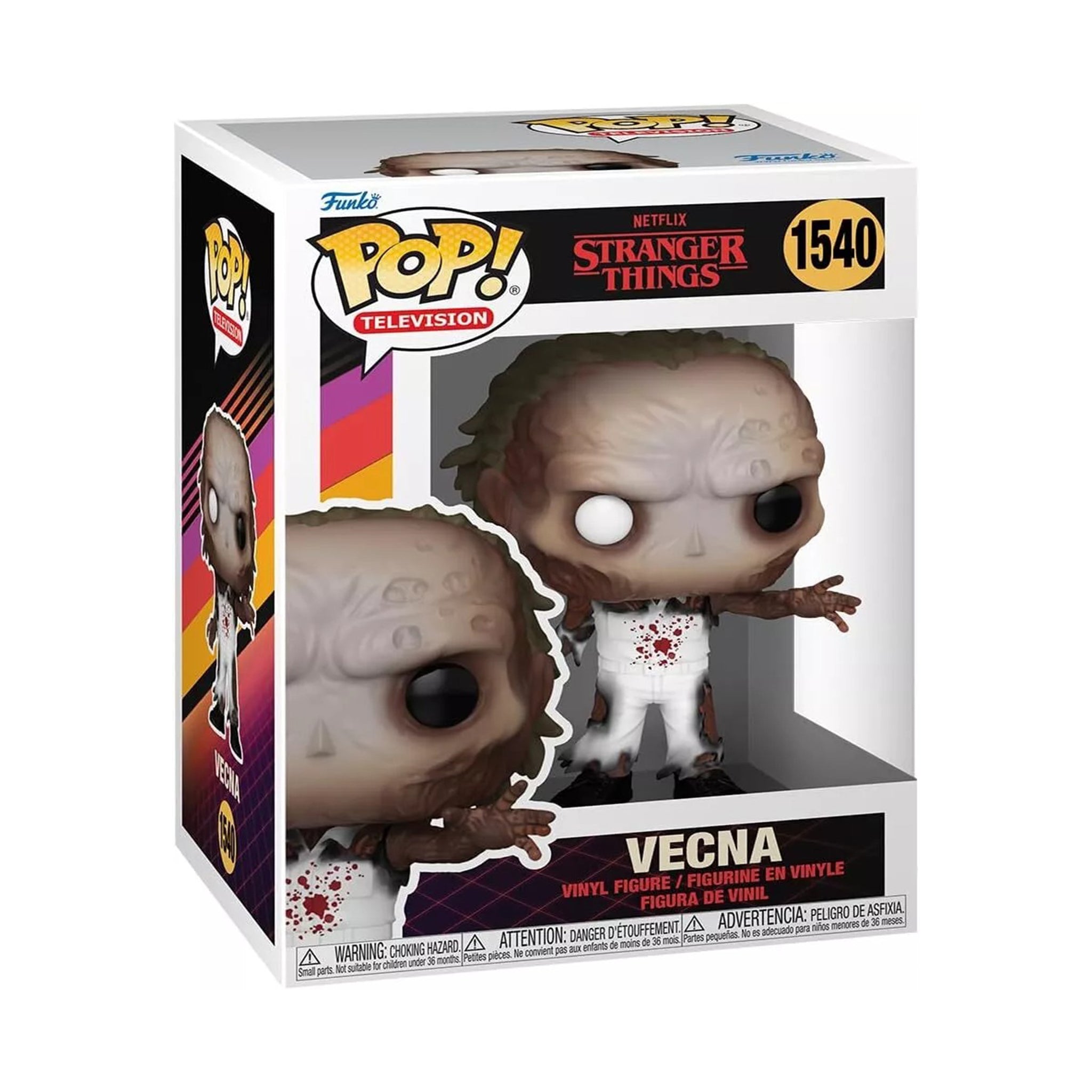 Funko POP Television Stranger Things Vecna #1540 Vinyl Figure 9.5cm – TV Icons & Heroes, Funko, 9.5 cm, 2024, brand new collector item, Uncanny Collectibles Dublin Ireland