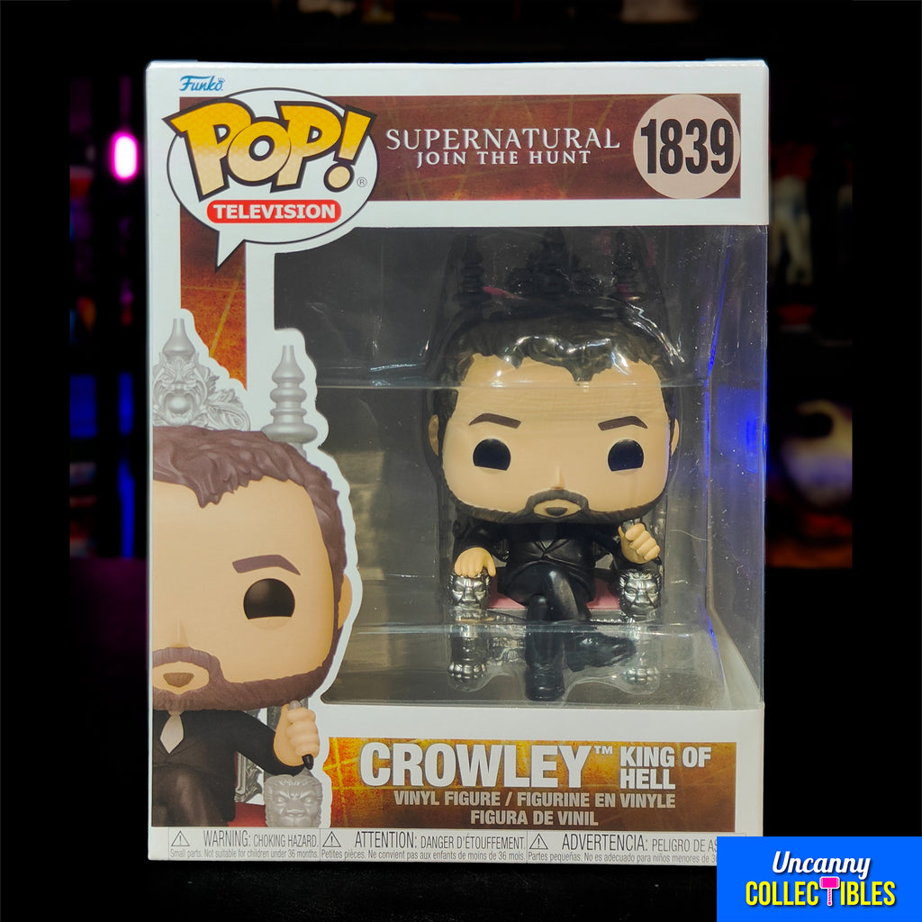 Supernatural Crowley King of Hell Funko Pop 1839 Vinyl Figure - photo 2 of 6