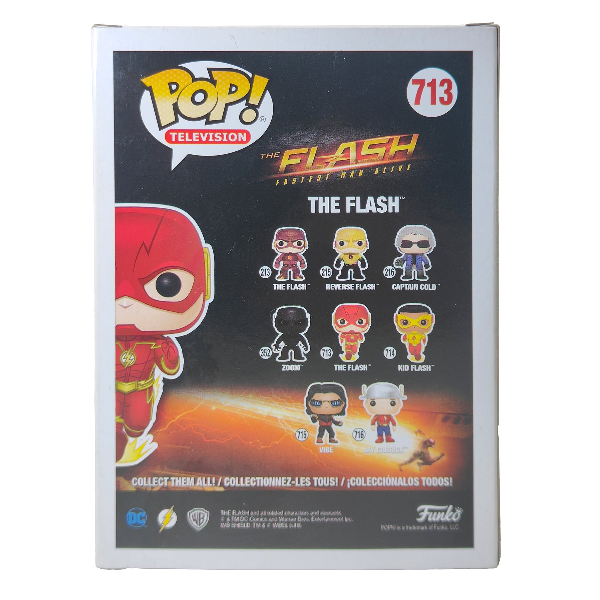 Funko POP Television The Flash  #713 Vinyl Figure 2018 9.5cm – DC Heroes, Funko, 9.5 cm, 2018, pre-owned collector piece, Uncanny Collectibles Dublin Ireland