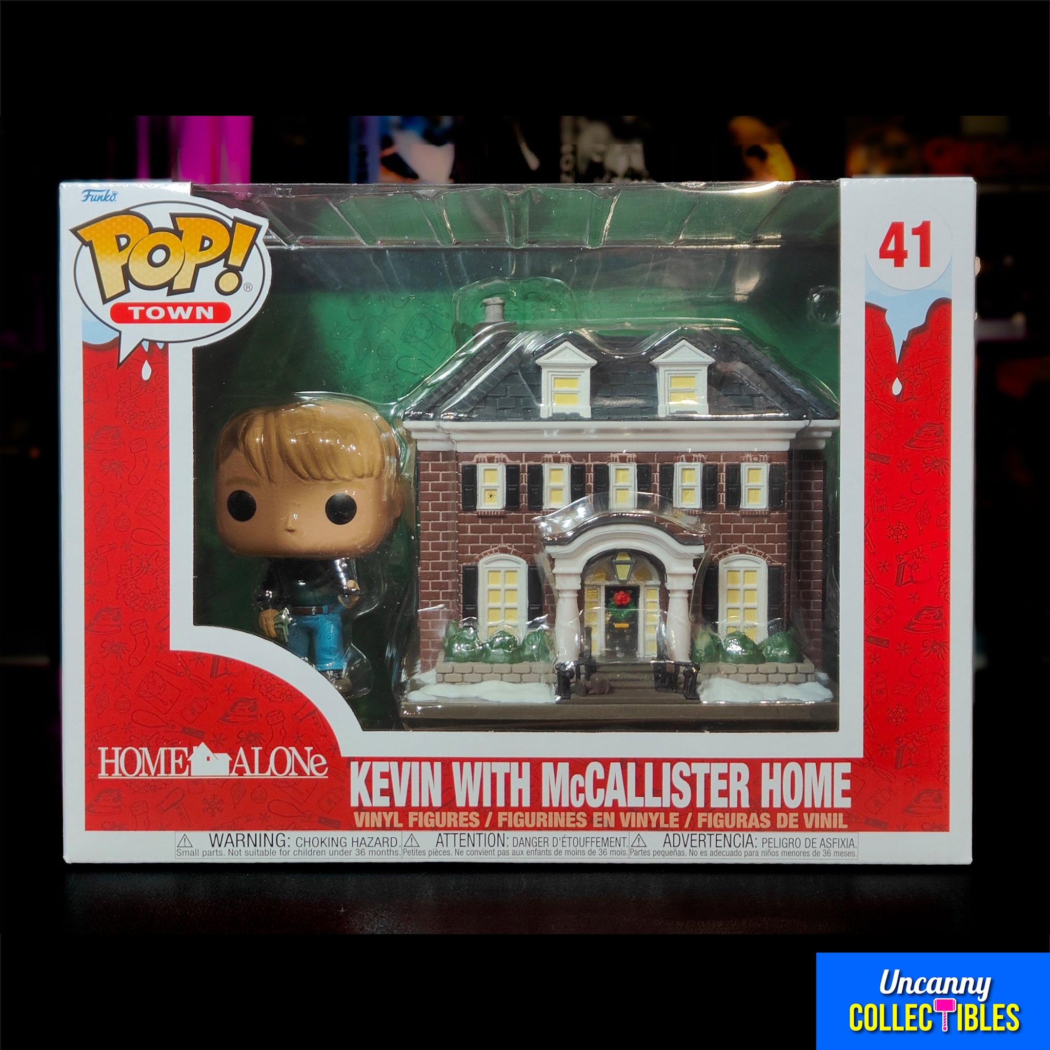 Funko POP Town Home Alone Kevin With McCallister Home  #41 Vinyl Figure 2025