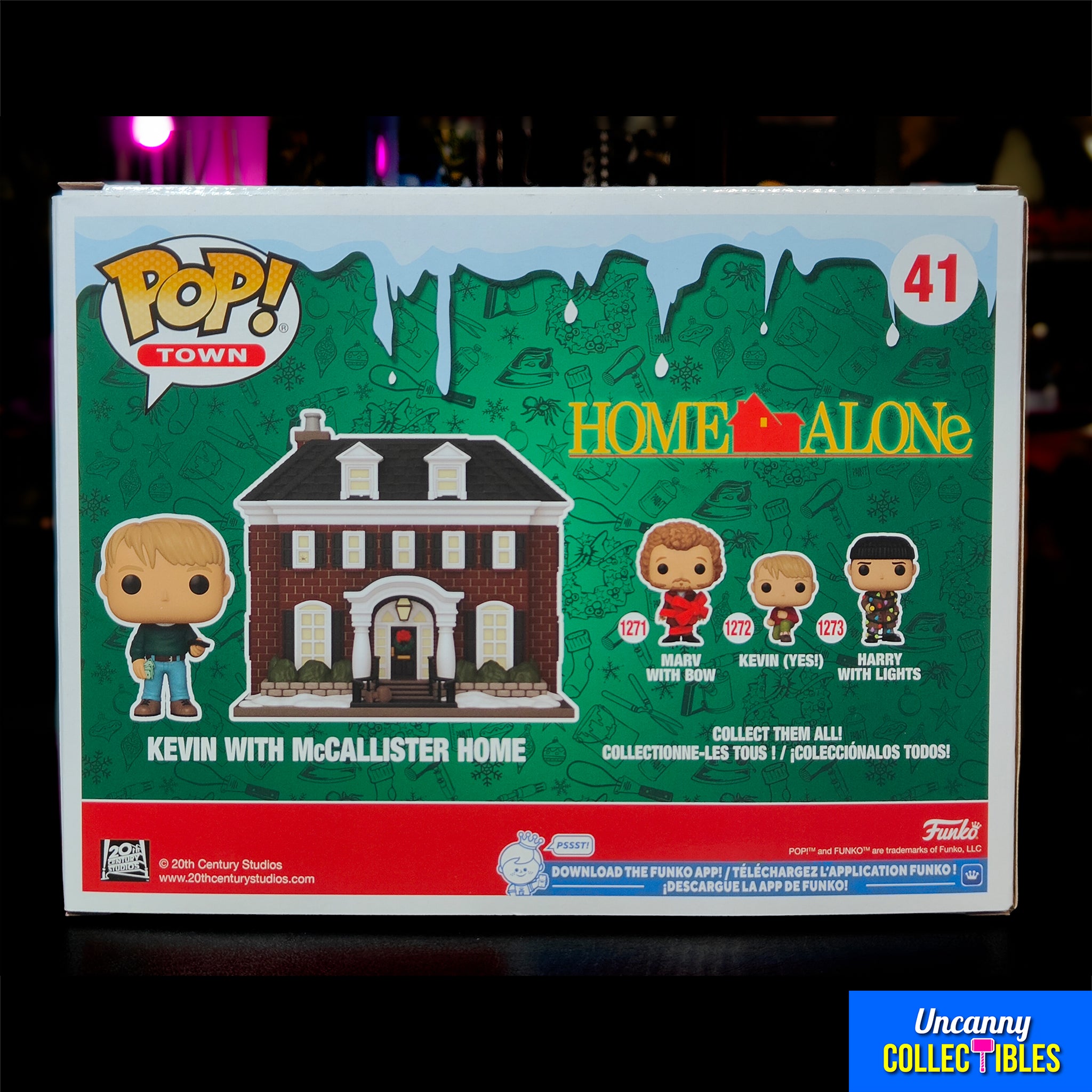 Funko POP Town Home Alone Kevin With McCallister Home  #41 Vinyl Figure 2025