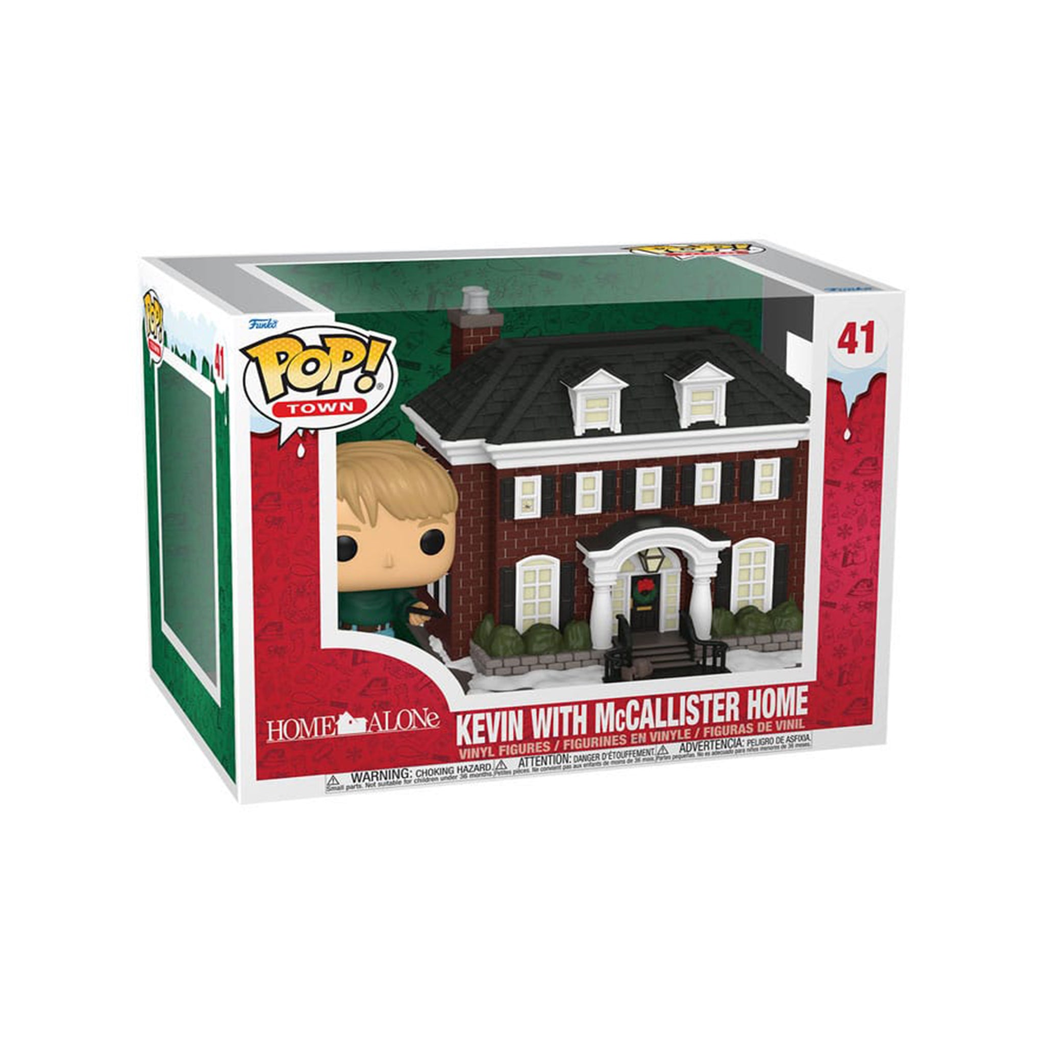 Funko POP Town Home Alone Kevin With McCallister Home  #41 Vinyl Figure 2025