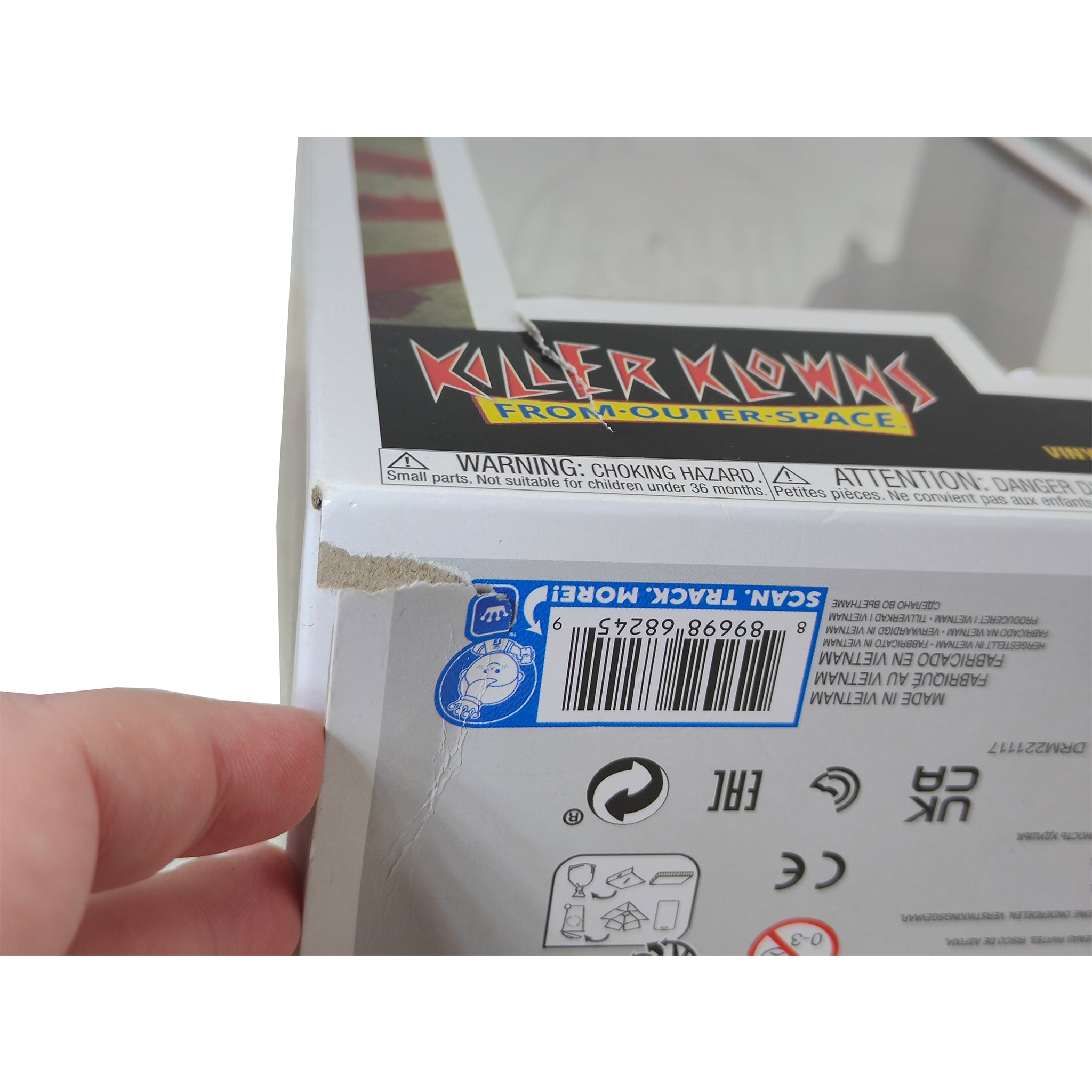 Funko POP VHS Covers Killer Klowns From Outer Space #15 Vinyl Figure 2022 – Horror, Funko, 9.5 cm, 2022, pre-owned collector piece, Uncanny Collectibles Dublin Ireland