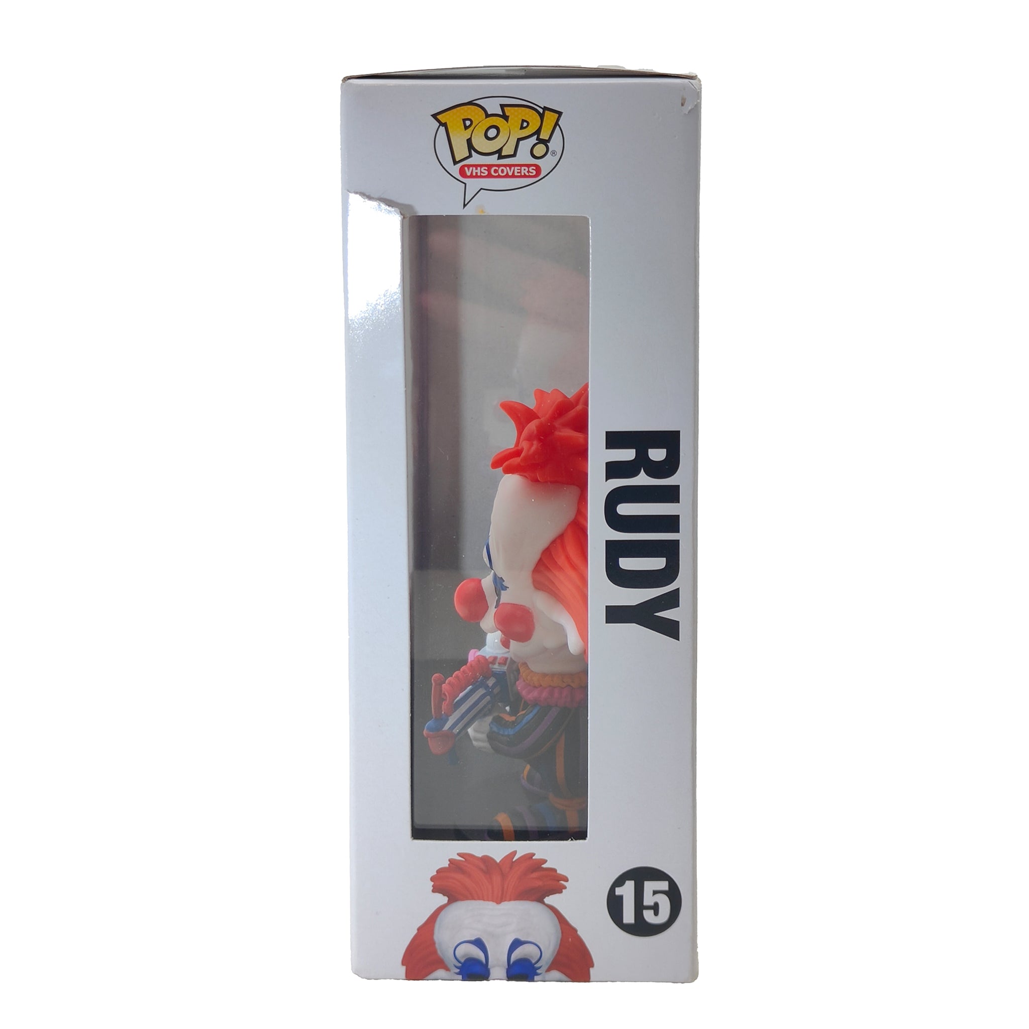 Funko POP VHS Covers Killer Klowns From Outer Space #15 Vinyl Figure 2022 – Horror, Funko, 9.5 cm, 2022, pre-owned collector piece, Uncanny Collectibles Dublin Ireland
