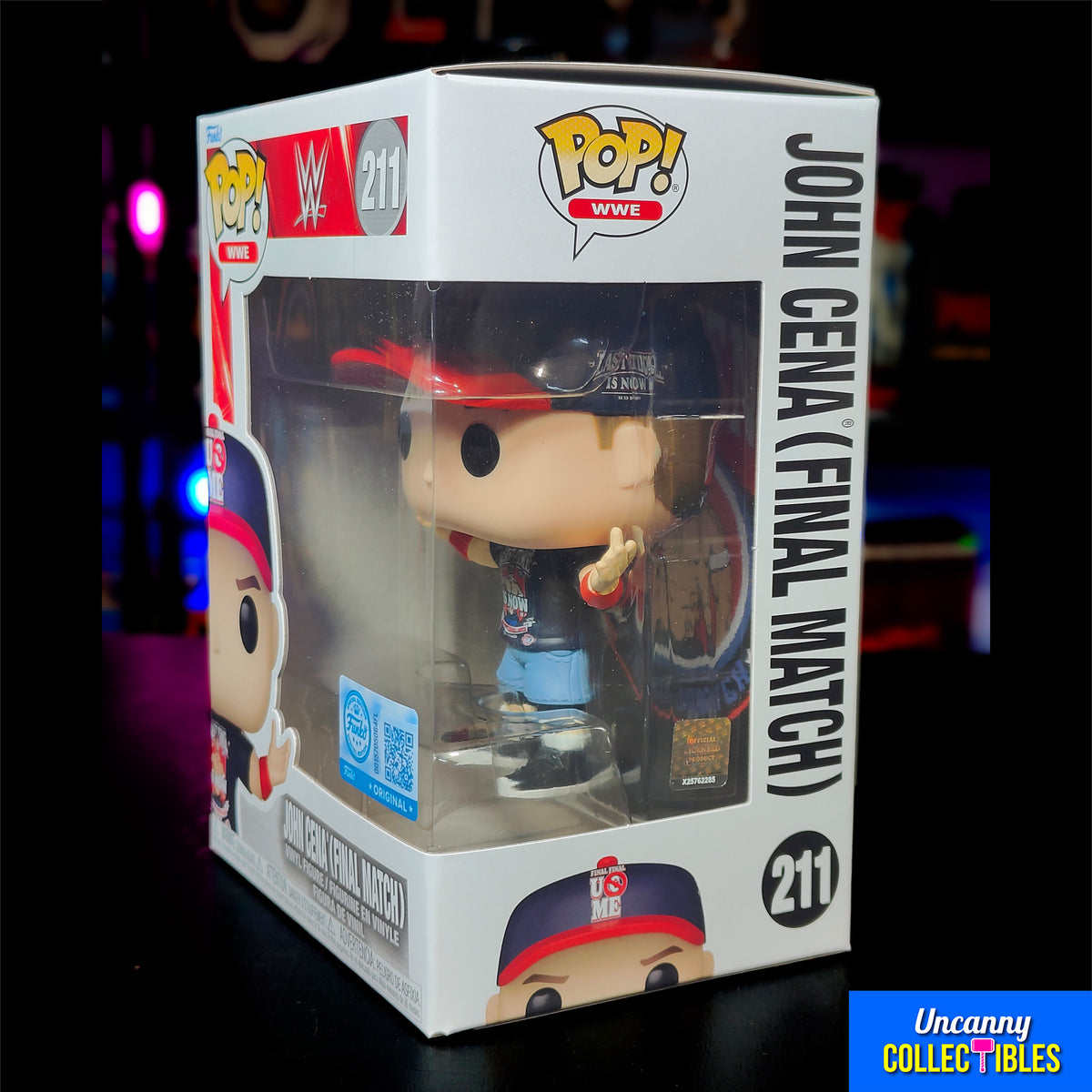 WWE John Cena Final Match Funko Pop 211 Vinyl Figure - photo 3 of 6