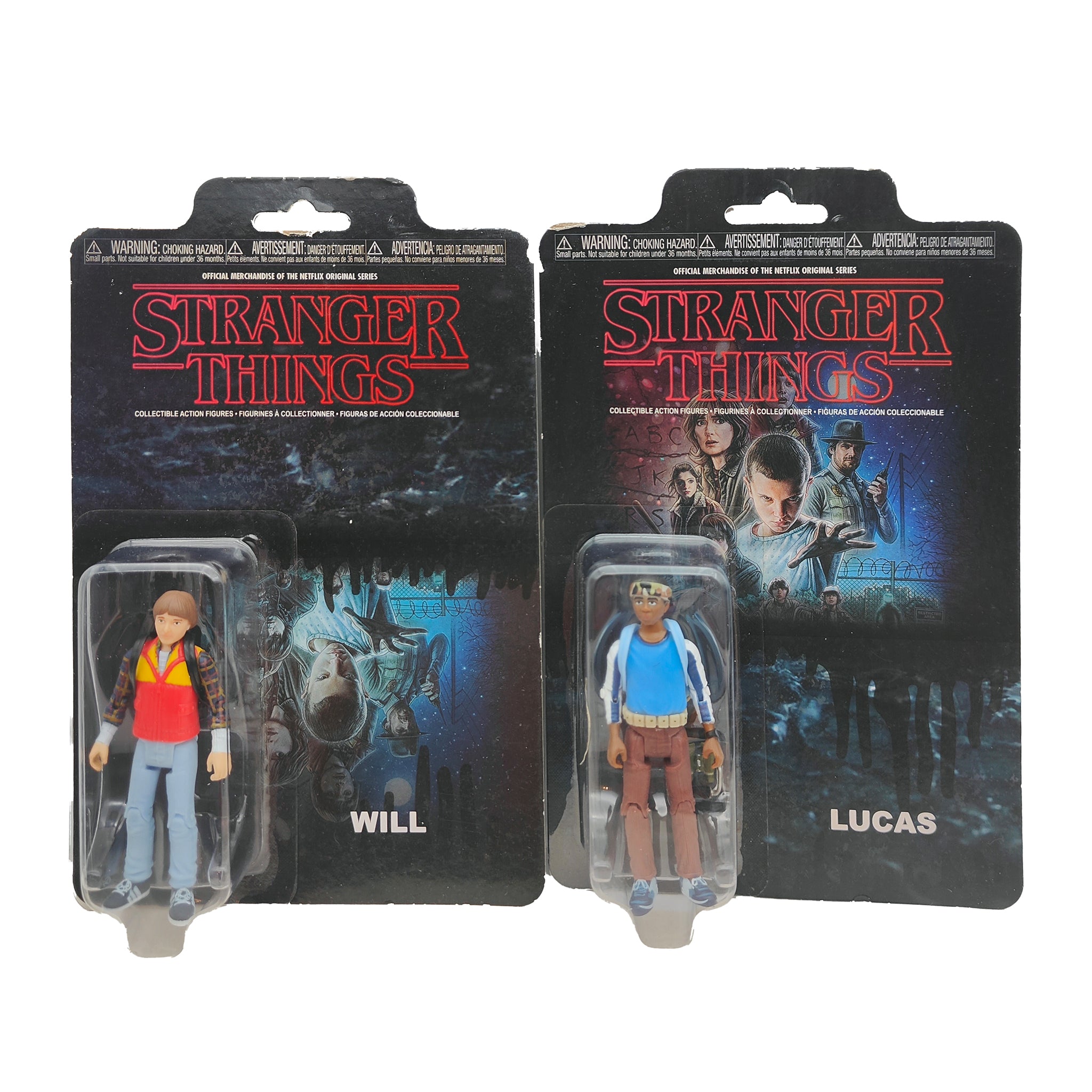 Funko Stranger Things ReAction Figures Set of 6 Eleven Demogorgon Will Lucas Mike Dustin 2017 – TV Icons & Heroes, Funko, 9.5 cm, 2017, pre-owned collector piece, Uncanny Collectibles Dublin Ireland