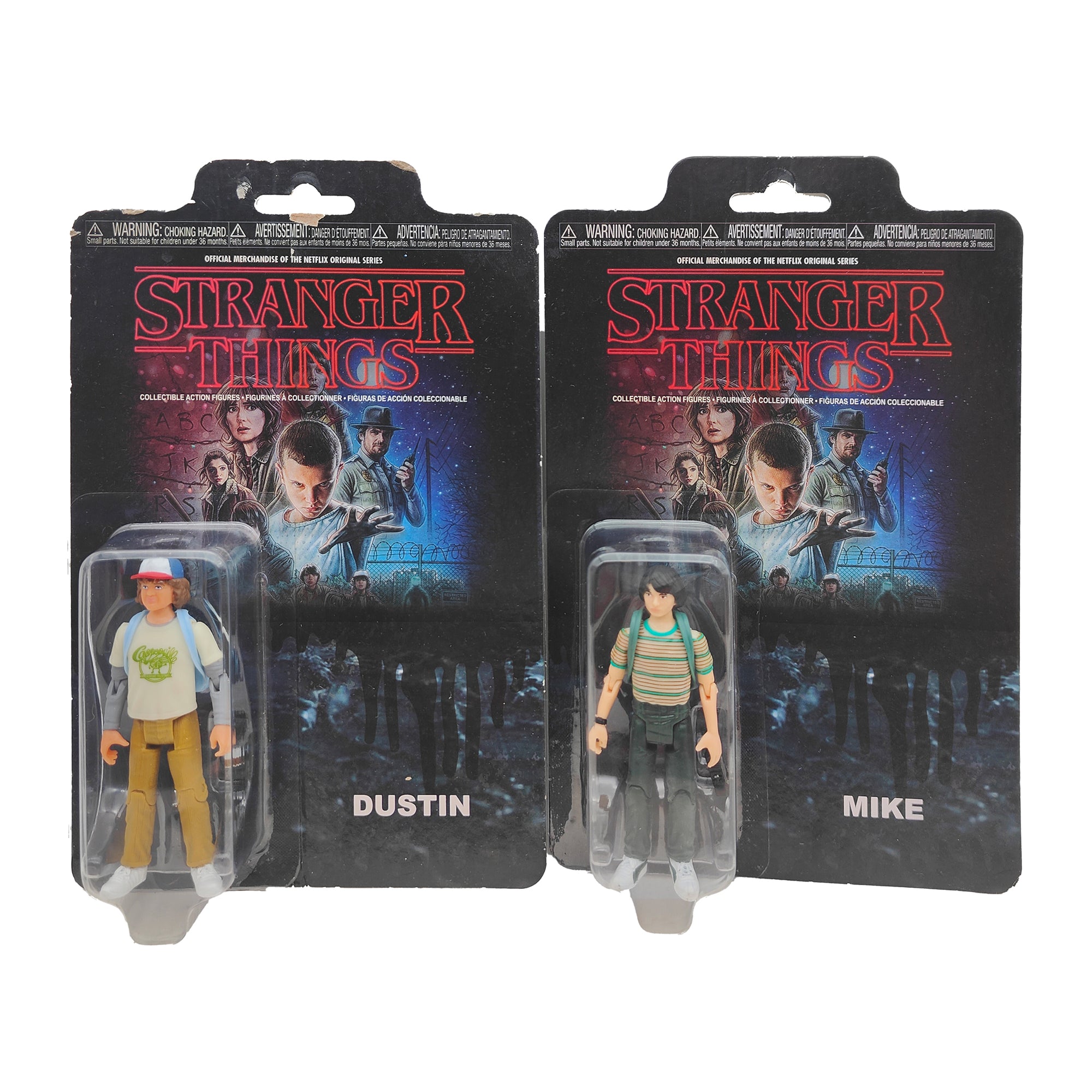Funko Stranger Things ReAction Figures Set of 6 Eleven Demogorgon Will Lucas Mike Dustin 2017 – TV Icons & Heroes, Funko, 9.5 cm, 2017, pre-owned collector piece, Uncanny Collectibles Dublin Ireland
