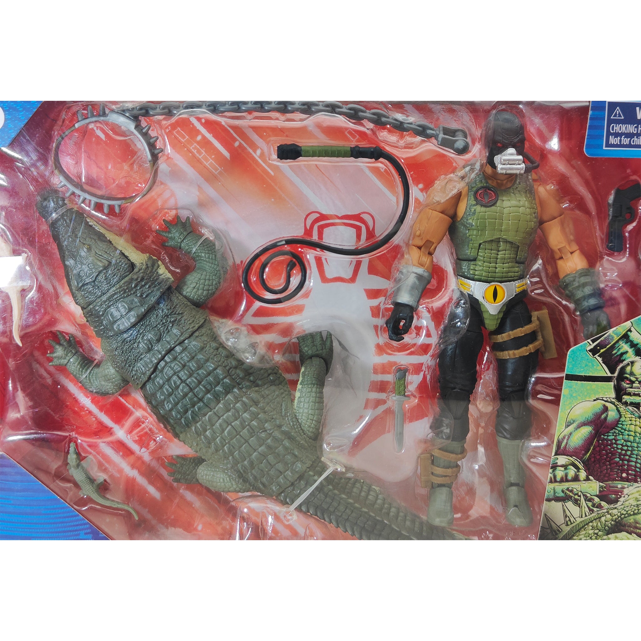 G.I. Joe Classified Series 38 Cobra Croc Master and Fiona Hasbro Action Figure 2022