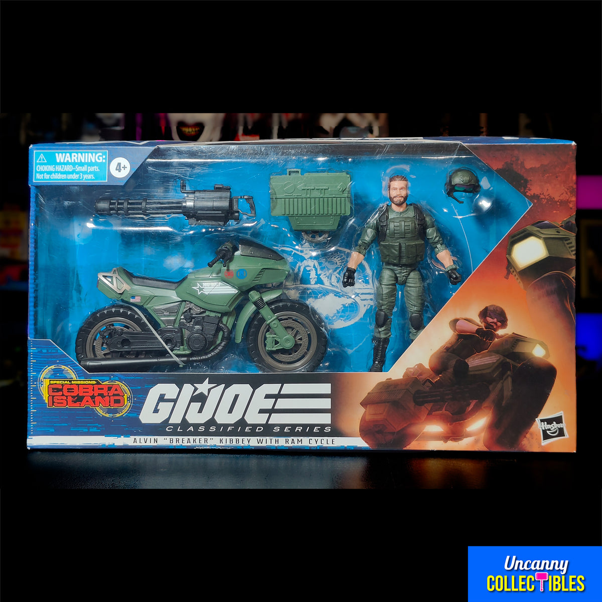 G.I. Joe Classified Cobra Island Breaker with RAM Cycle Hasbro 2021