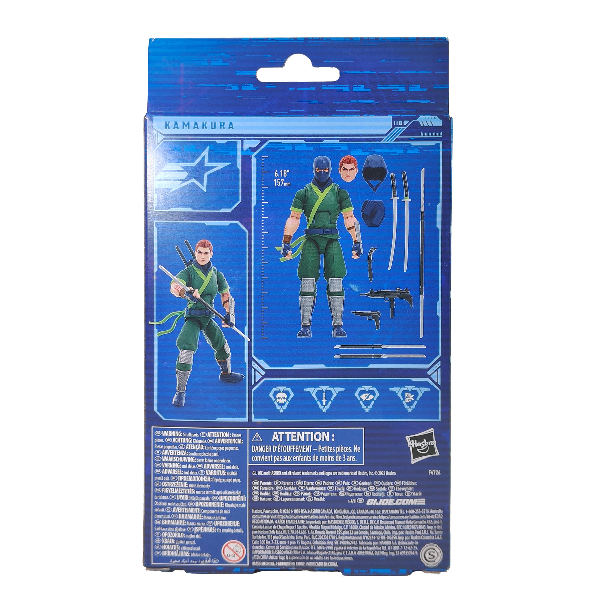 G.I. Joe Classified Series 61 Kamakura Hasbro Action Figure 2022