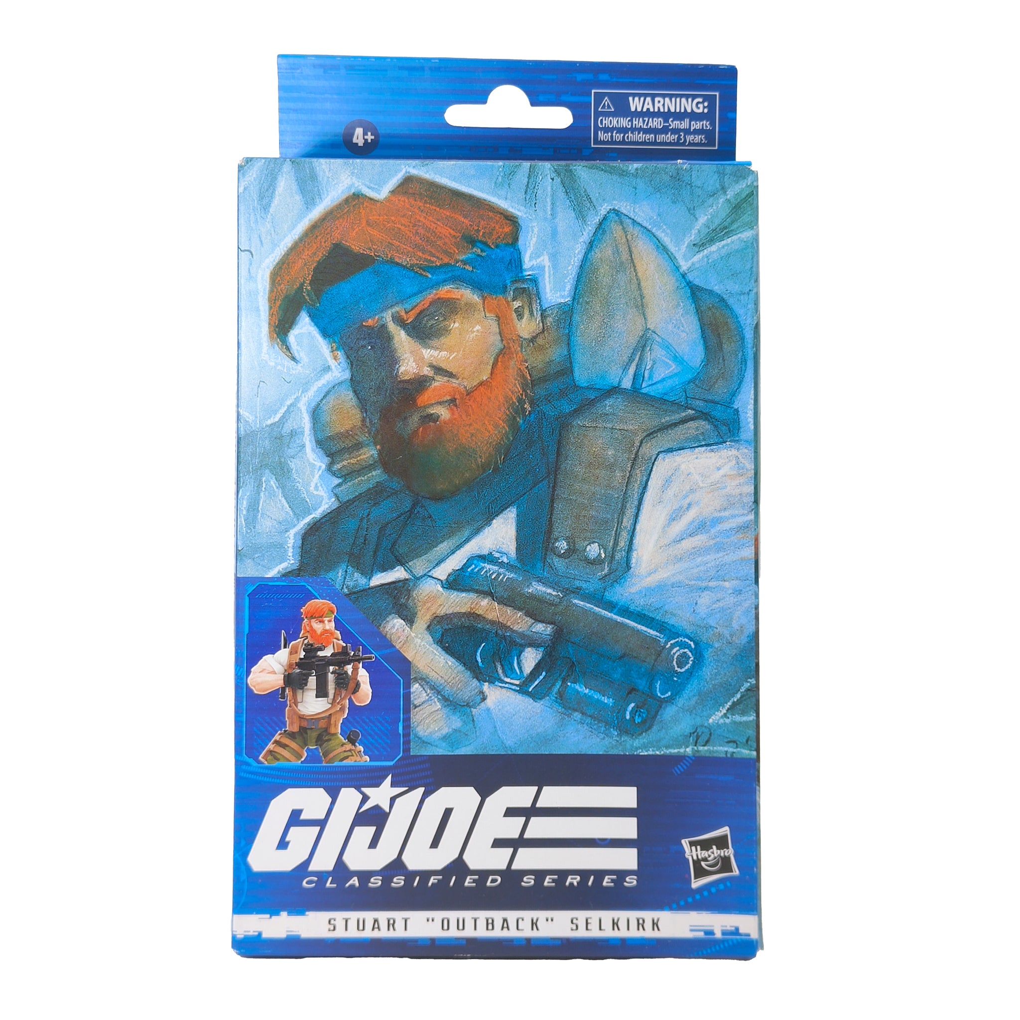 G.I. Joe Classified Series 63 Stuart Outback Selkirk Hasbro Action Figure 2023