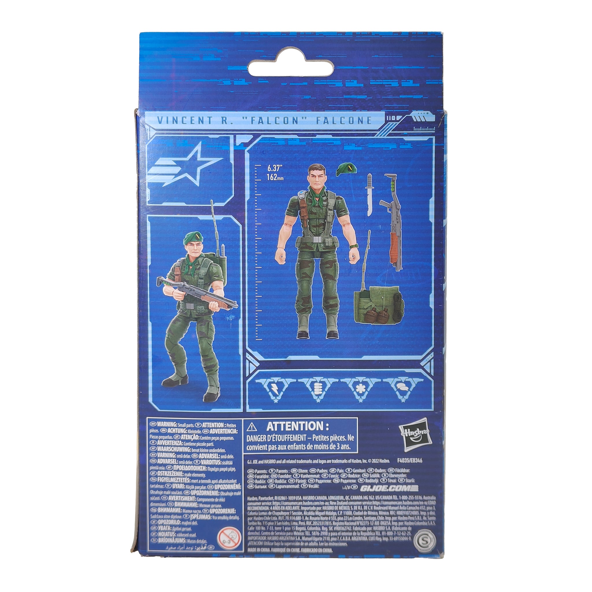 G.I. Joe Classified Series 64 Vincent R. FALCON Falcone Hasbro Action Figure 2023