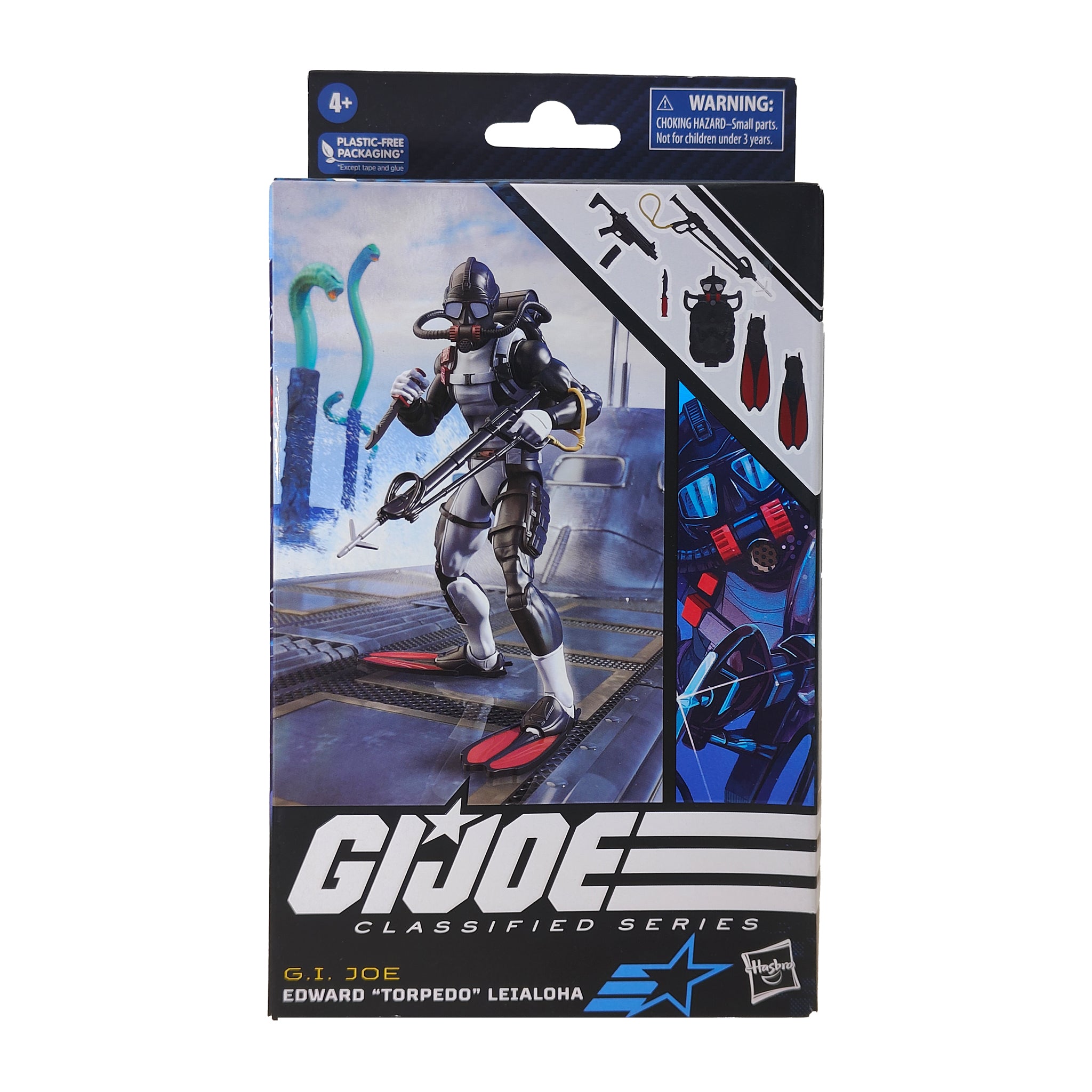 G.I. Joe Classified Series 73 Edward Torpedo Leialoha Hasbro Action Figure 2023