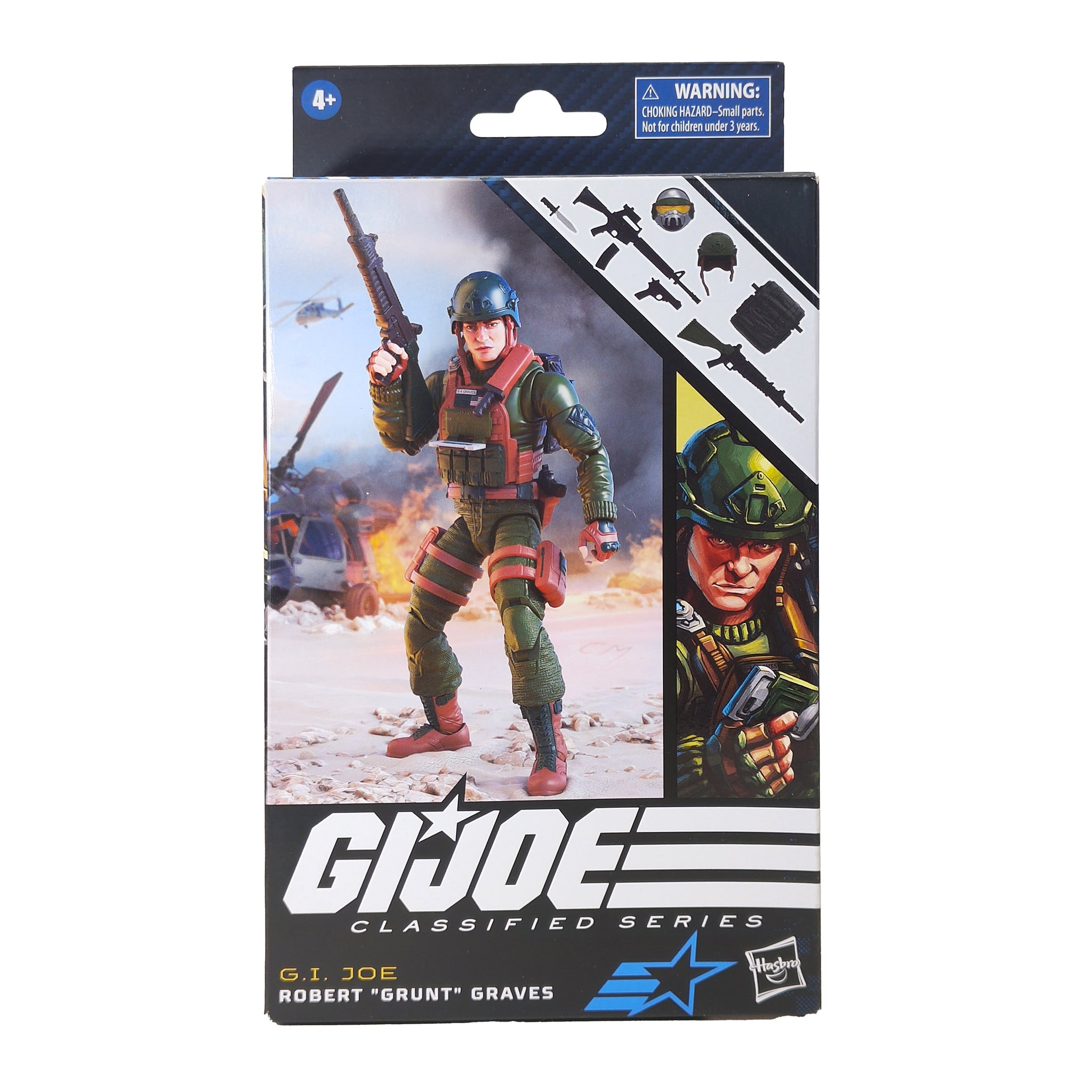 G.I. Joe Classified Series 87 Robert Grunt Graves Hasbro Action Figure 2023