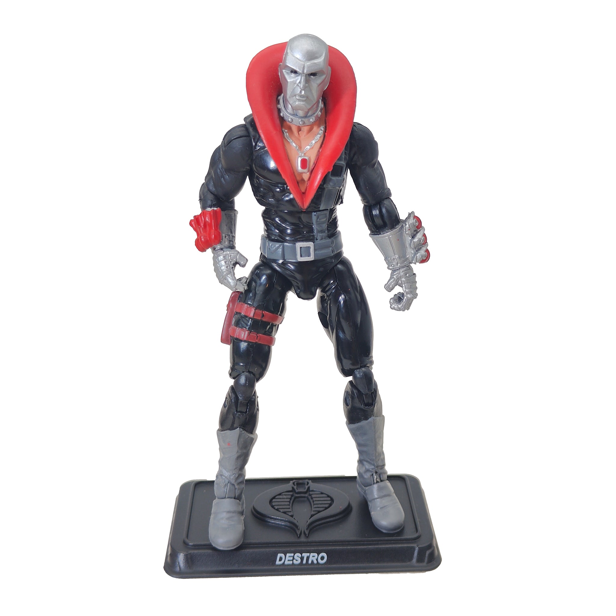 G.I. Joe Retro Collection Snake Eyes Destro Roadblock Hasbro 3 Figure Bundle